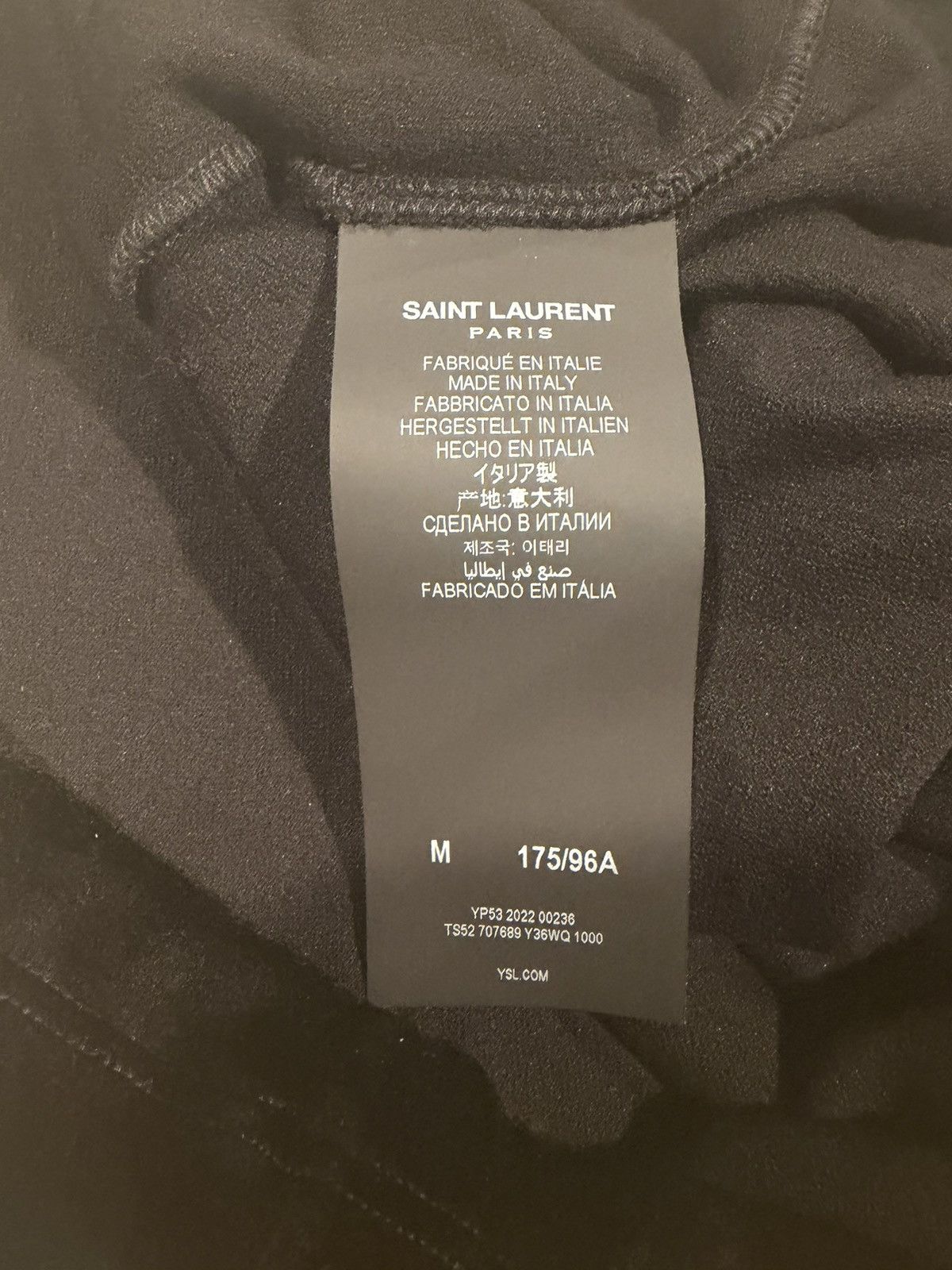 Saint Laurent Paris Saint Laurent men’s velvet tank. M. $490 Size US M / EU 48-50 / 2 - 9 Thumbnail