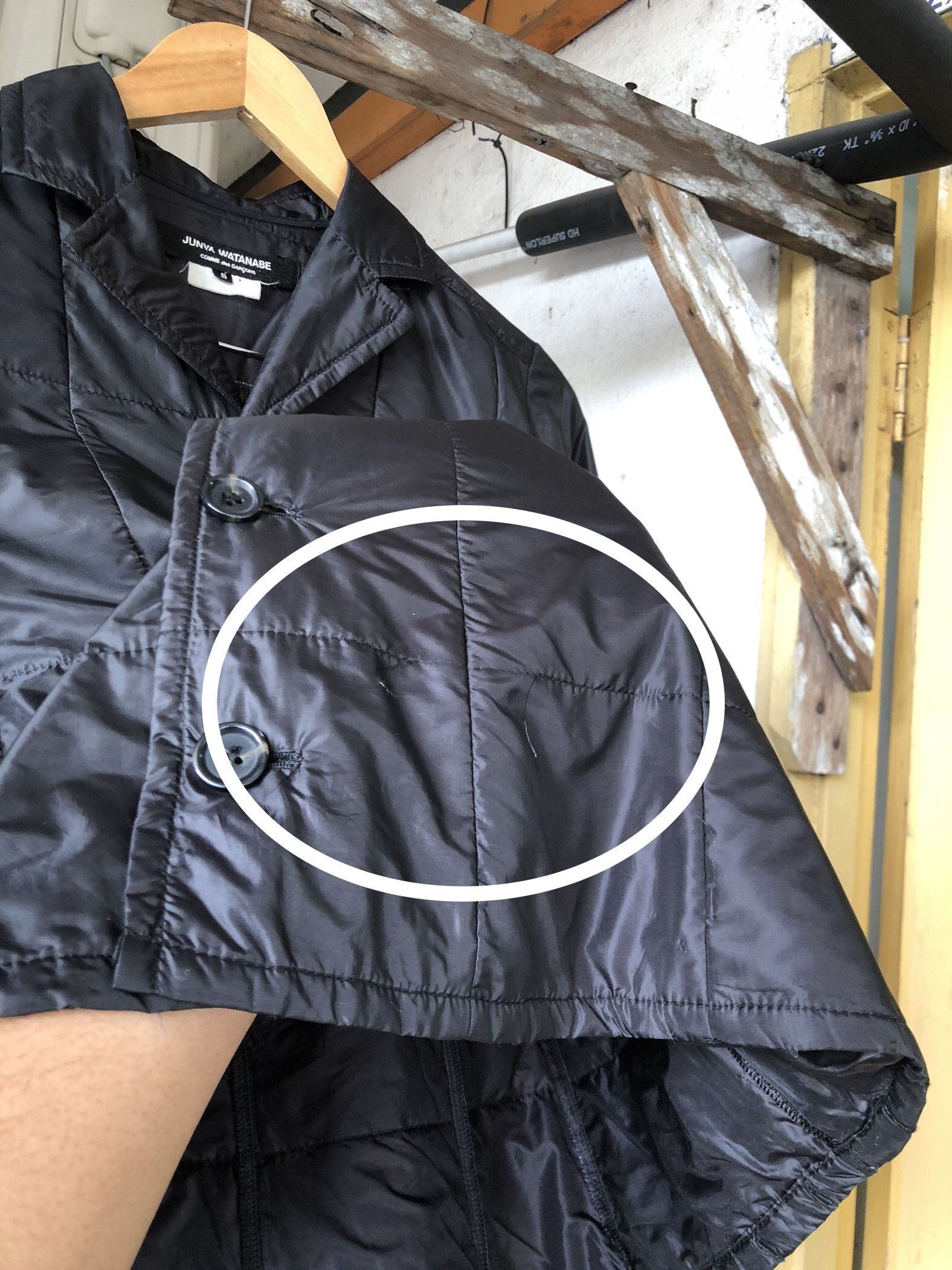 Junya Watanabe Junya Watanabe by Comme des Garcons Crop Top Quilted Jacket Size S / US 4 / IT 40 - 13 Thumbnail