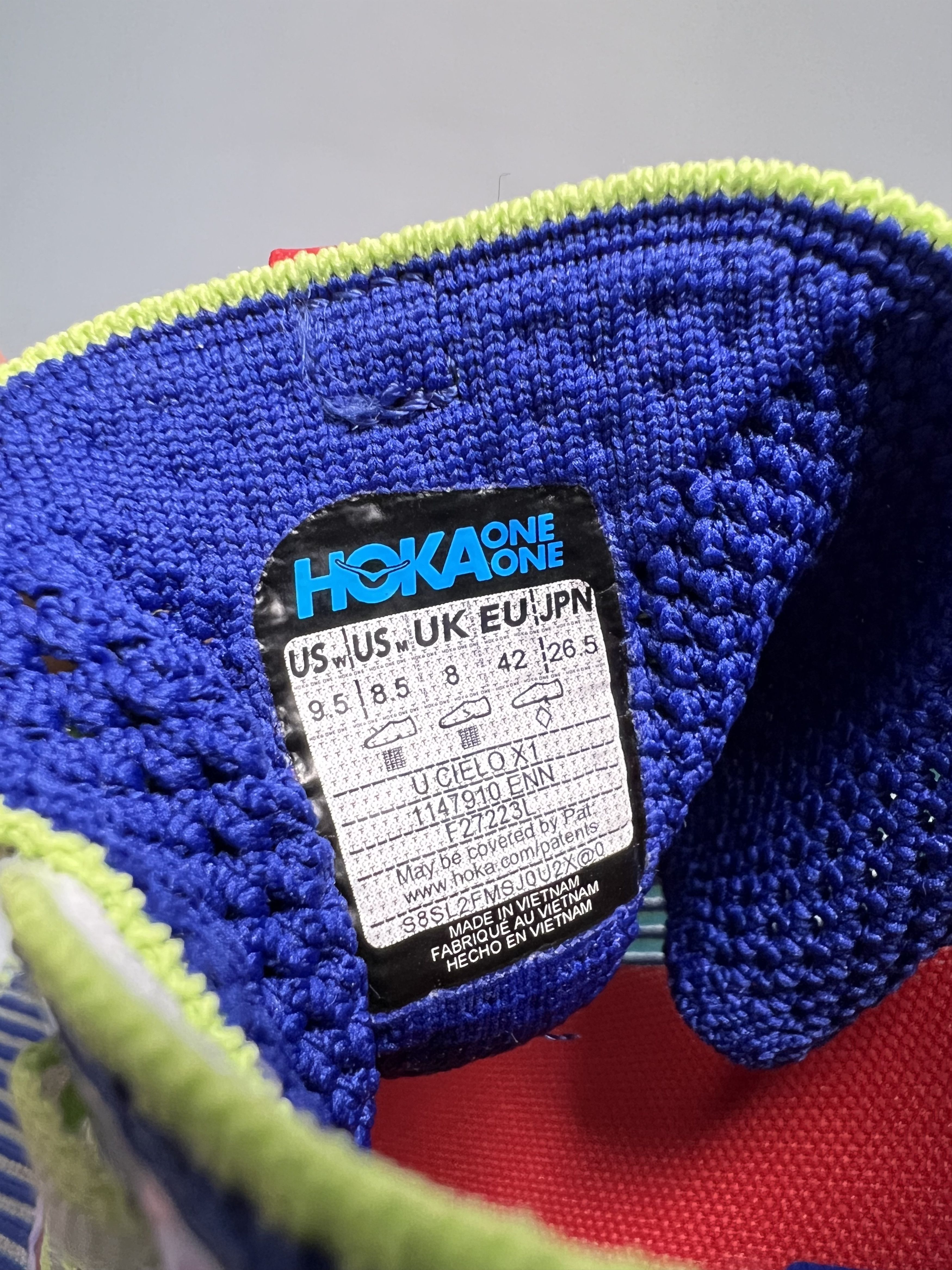Hoka Hoka One One Cielo X1 Running Shoes 1147910-ENN Size US 8.5 / EU 41-42 - 19 Thumbnail