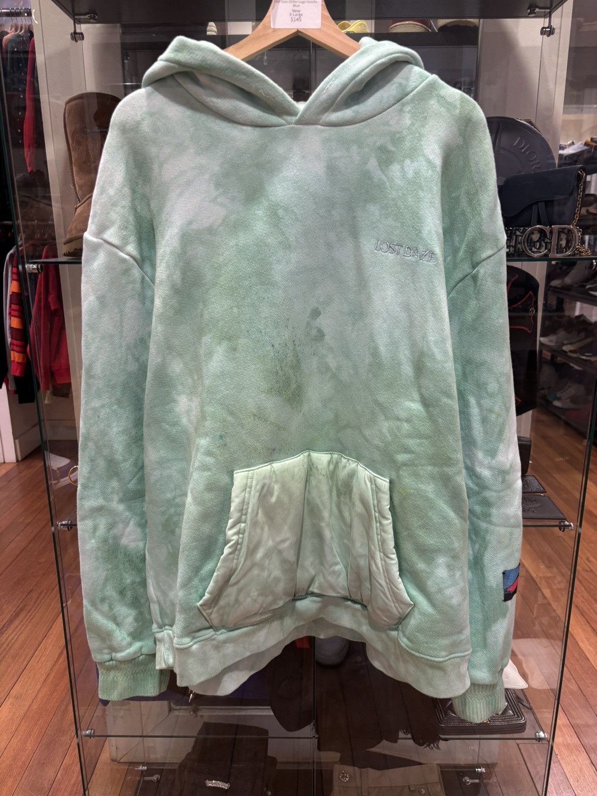 Lost Daze Lost Daze Sparkle Tie Dye Hoodie Size US XL / EU 56 / 4 - 1 Thumbnail