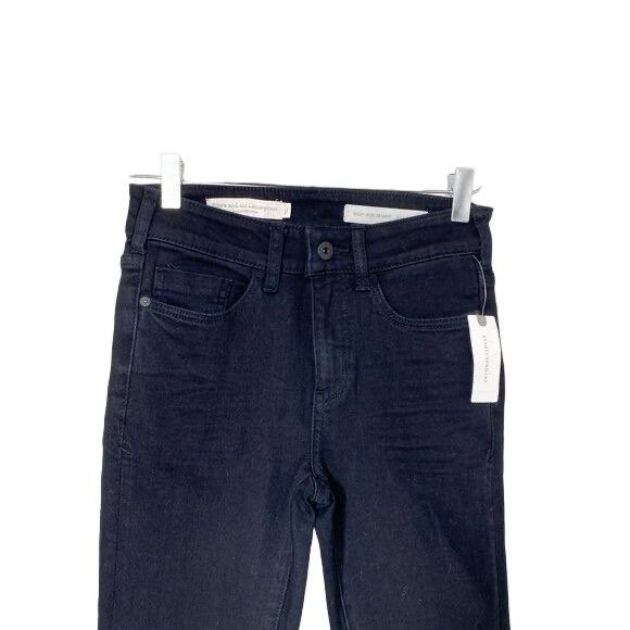 Anthropologie Pilcro Black High-Rise Skinny Jeans Size 25" / US 0 / IT 36 - 6 Thumbnail