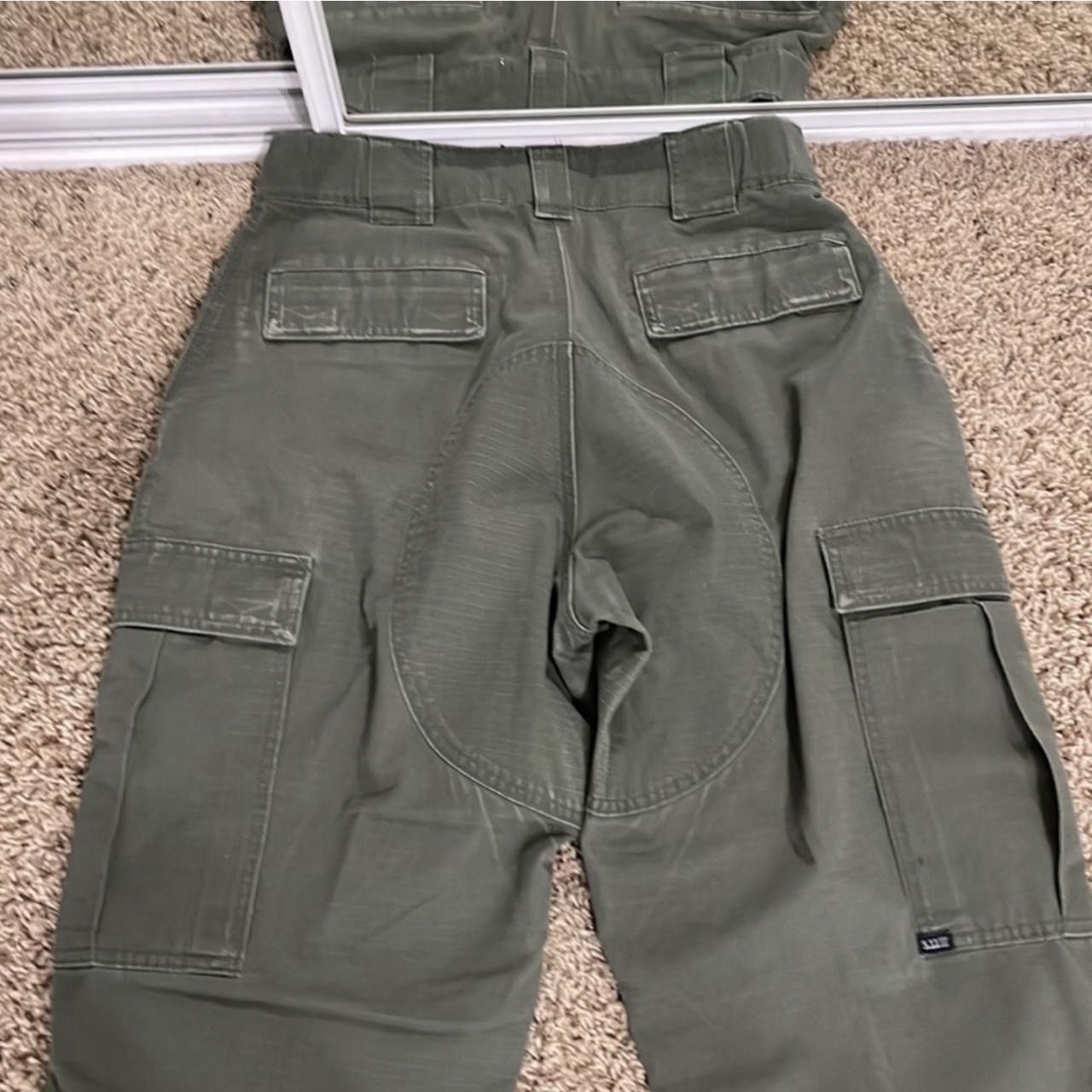 5.11 × Vintage Green Cargos Size US 31 - 8 Thumbnail