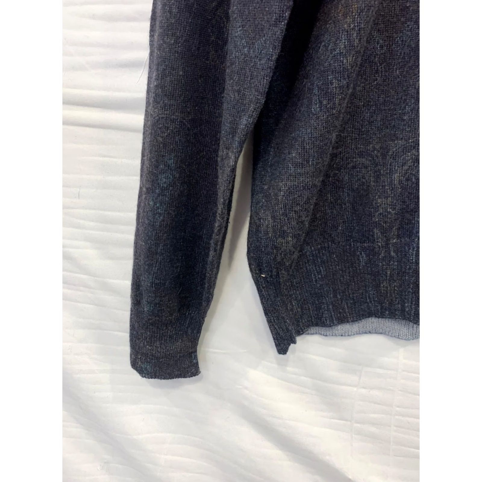 Etro Etro Sweater Men’s L 100% Virgin Wool Made in Italy Blue Paisley Jacquard Knit Crewneck Pullover Mens Size US L / EU 52-54 / 3 - 6 Thumbnail