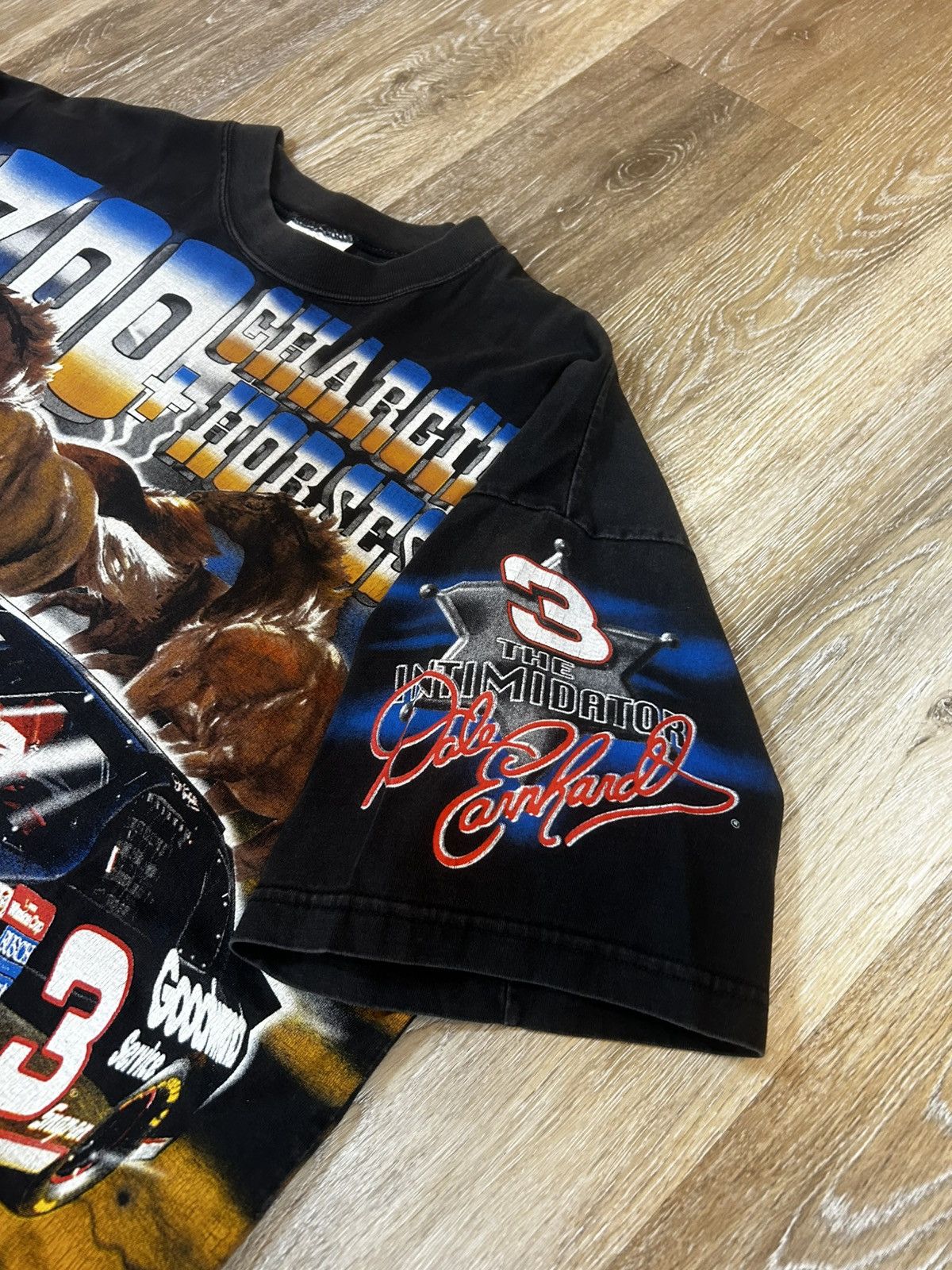 Chase Authentics × NASCAR × Vintage Super sick vintage 90s Dale Earnhardt AOP tee Size US XL / EU 56 / 4 - 3 Thumbnail