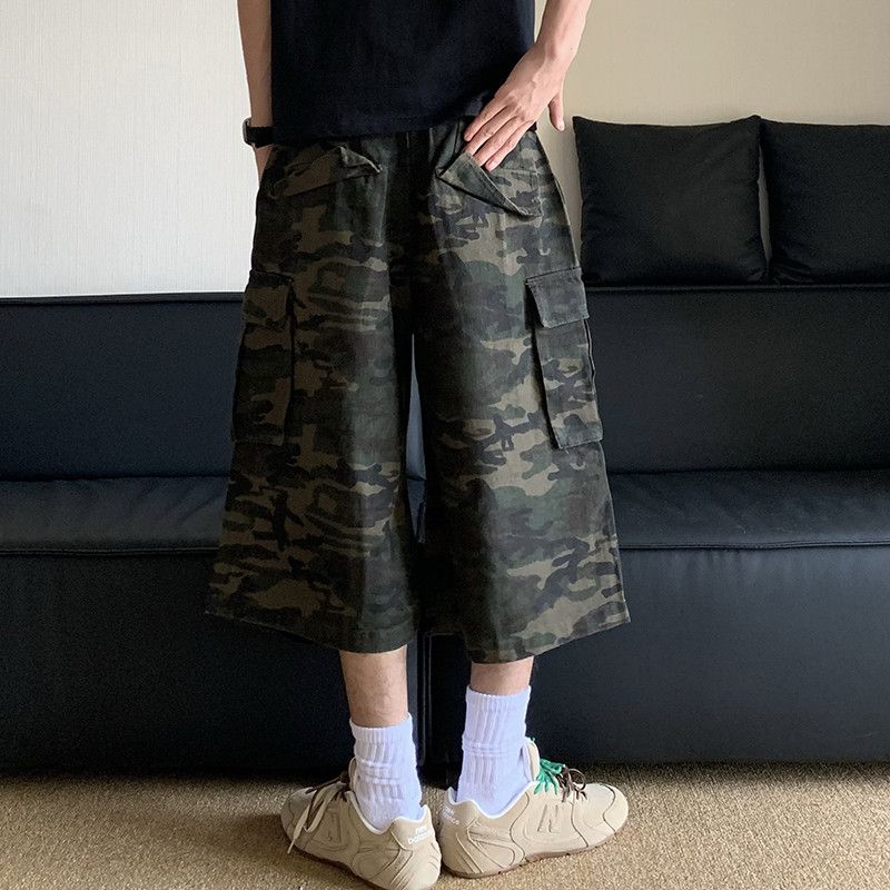 Japanese Brand × Vintage Multi Pocket Camouflage Capris Casual Size US 30 / EU 46 - 3 Thumbnail