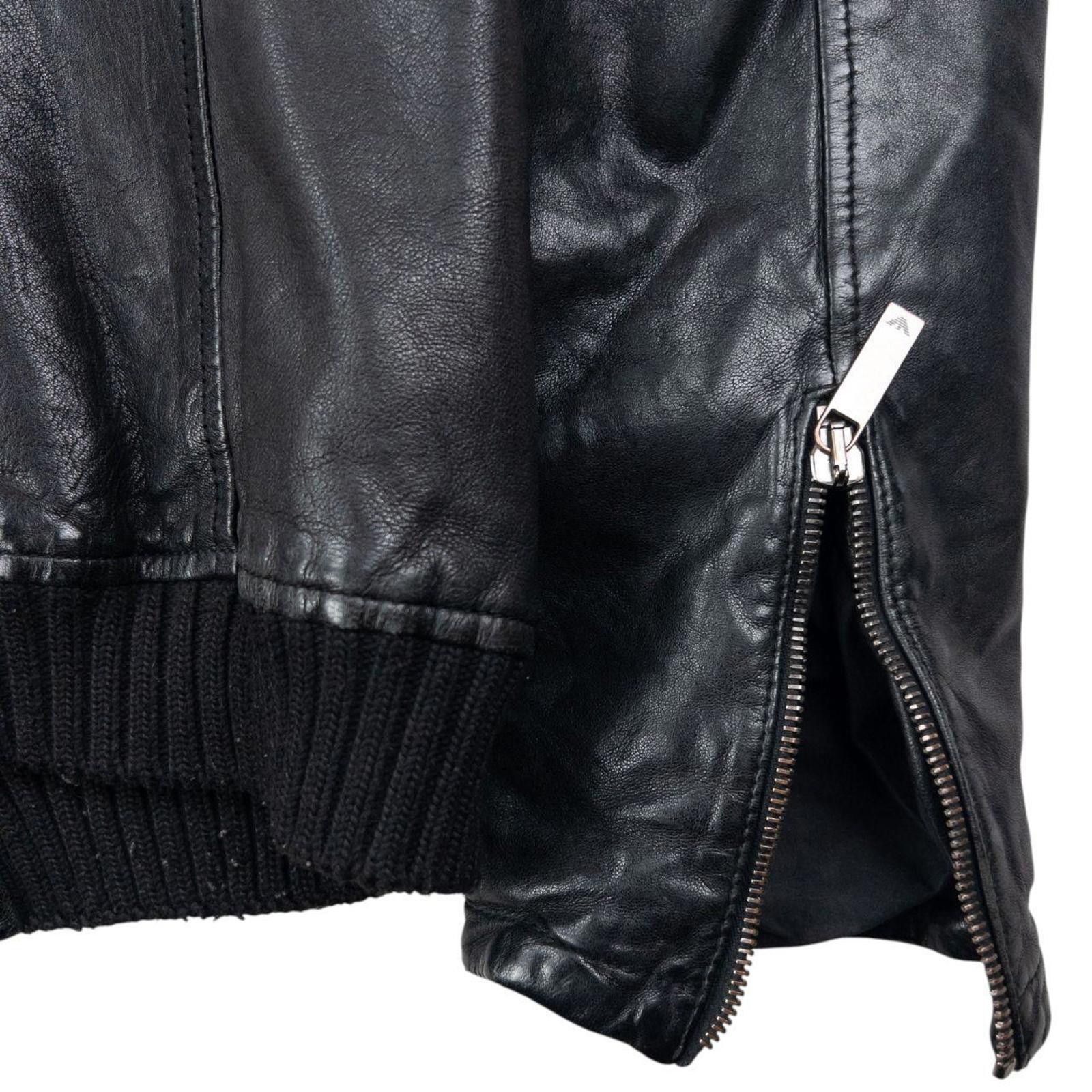 Emporio Armani Vintage Emporio Armani Leather Jacket Size S Size US S / EU 44-46 / 1 - 5 Thumbnail