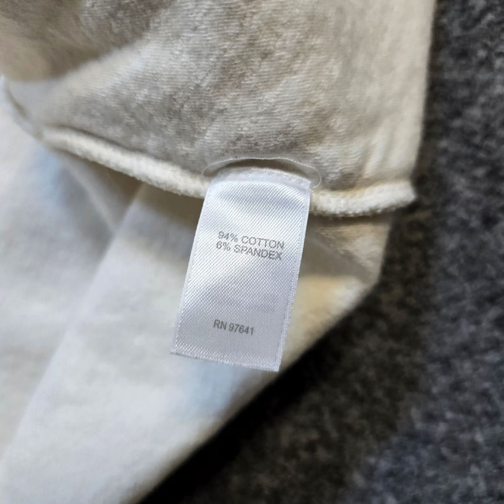 J. Jill J. Jill Shirt Women Medium White Texture Embossed Pocket Long Sleeve Basic Casual Size M / US 6-8 / IT 42-44 - 7 Thumbnail