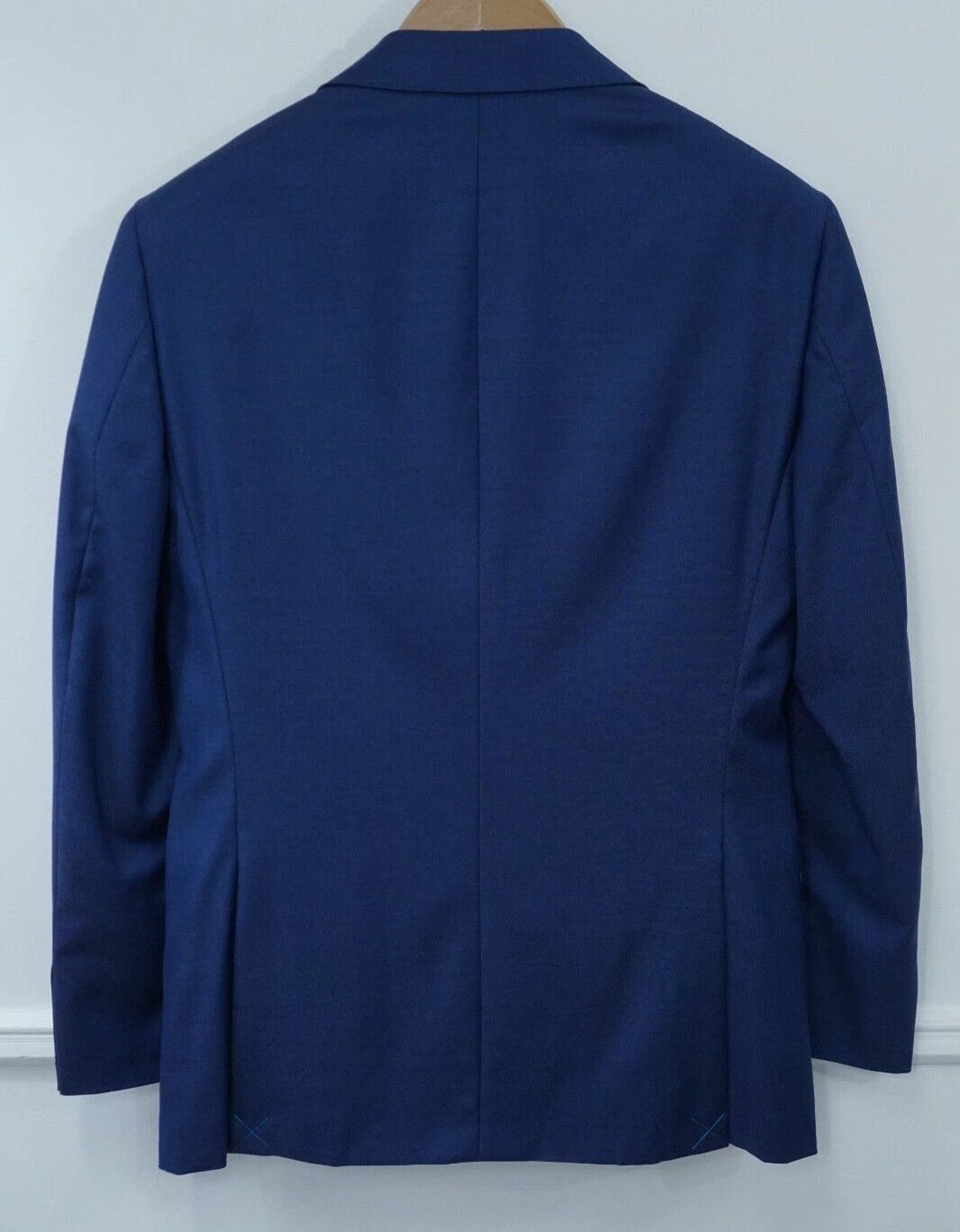 Suitsupply Men Suitsupply Blazer Napoli Blue Wool 110's Zignone US36 Size 36R - 2 Thumbnail