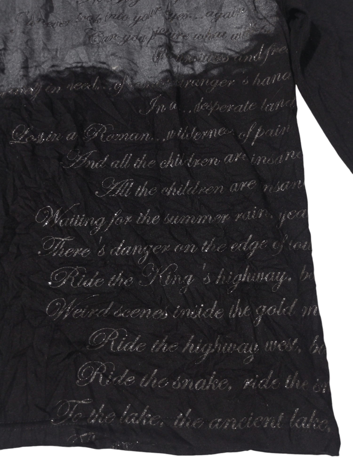 In The Attic Vintage in the attic poem hoodie Size US M / EU 48-50 / 2 - 4 Thumbnail