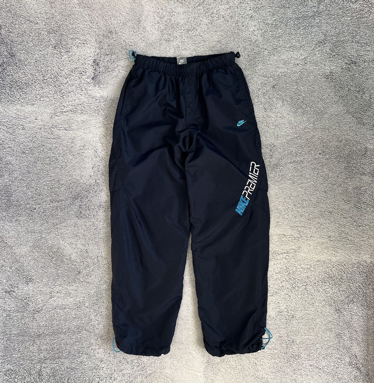 Nike Men’s Track Pants Nylon Vintage Sportswear Blue Size M