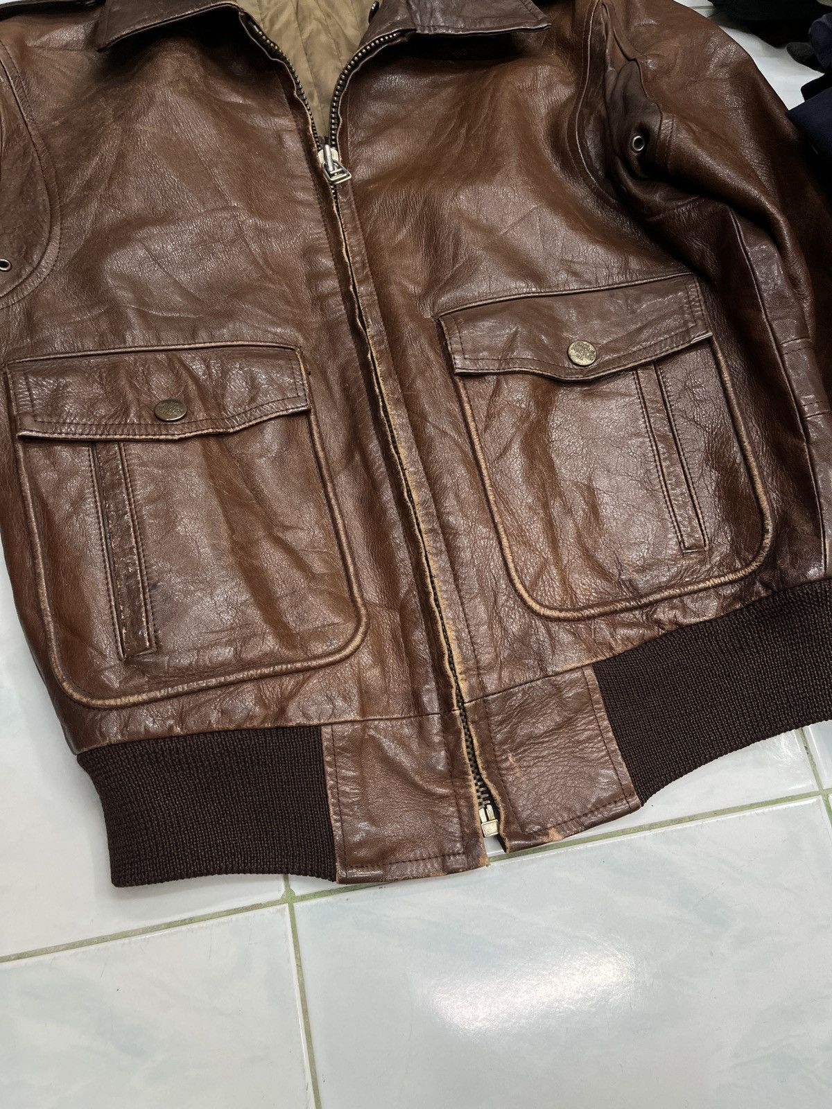 Genuine Leather 🔥🔥🔥ARCHIVE THE 24 HOURS OF LEMANS LEATHER JACKET Size US S / EU 44-46 / 1 - 17 Thumbnail