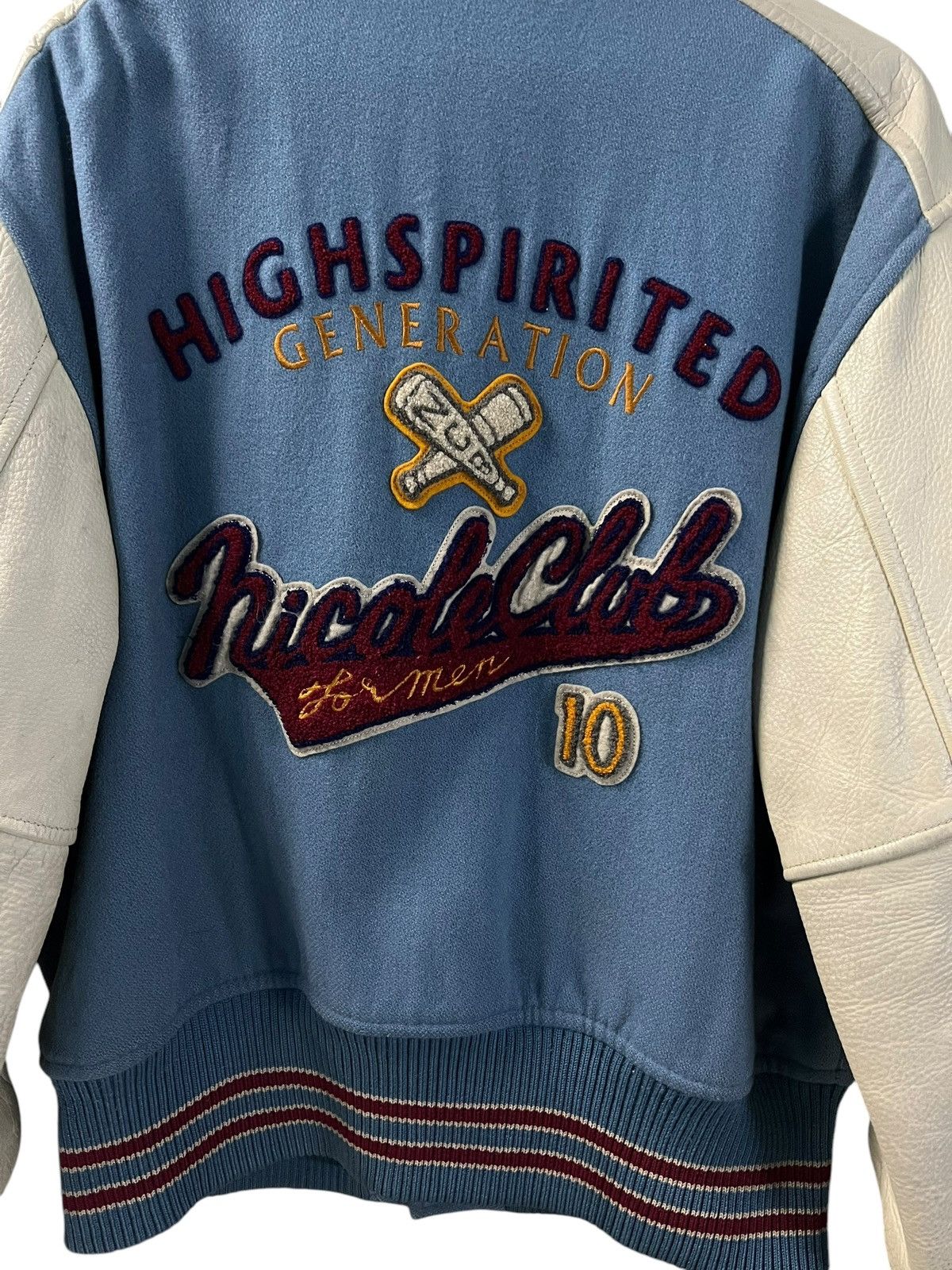 Nicole Club VINTAGE NICOLE CLUB FOR MEN WOOL VARSITY JACKET Size US M / EU 48-50 / 2 - 7 Thumbnail