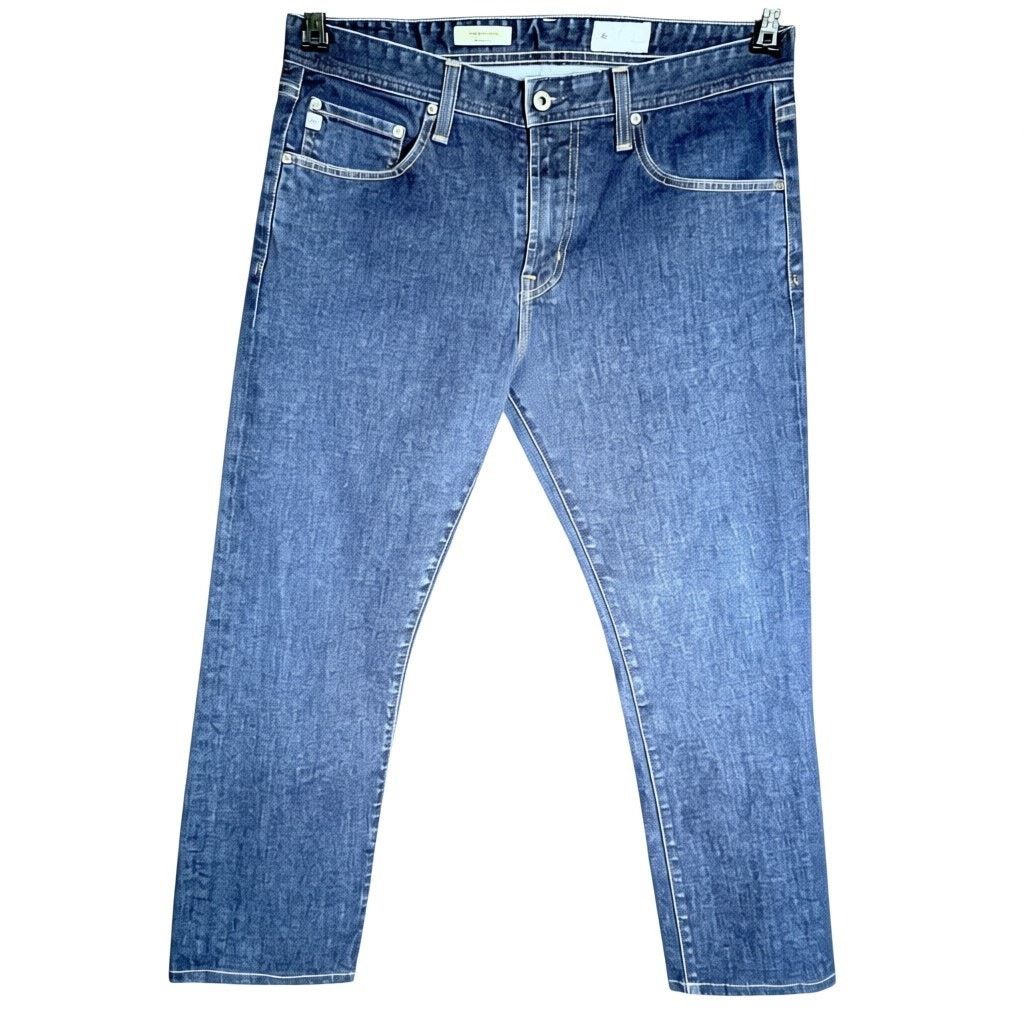 AG Adriano Goldschmied AG Denim Adriano Goldschmied Men's 36x34 The Matchbox Jeans Size US 36 / EU 52 - 1 Thumbnail