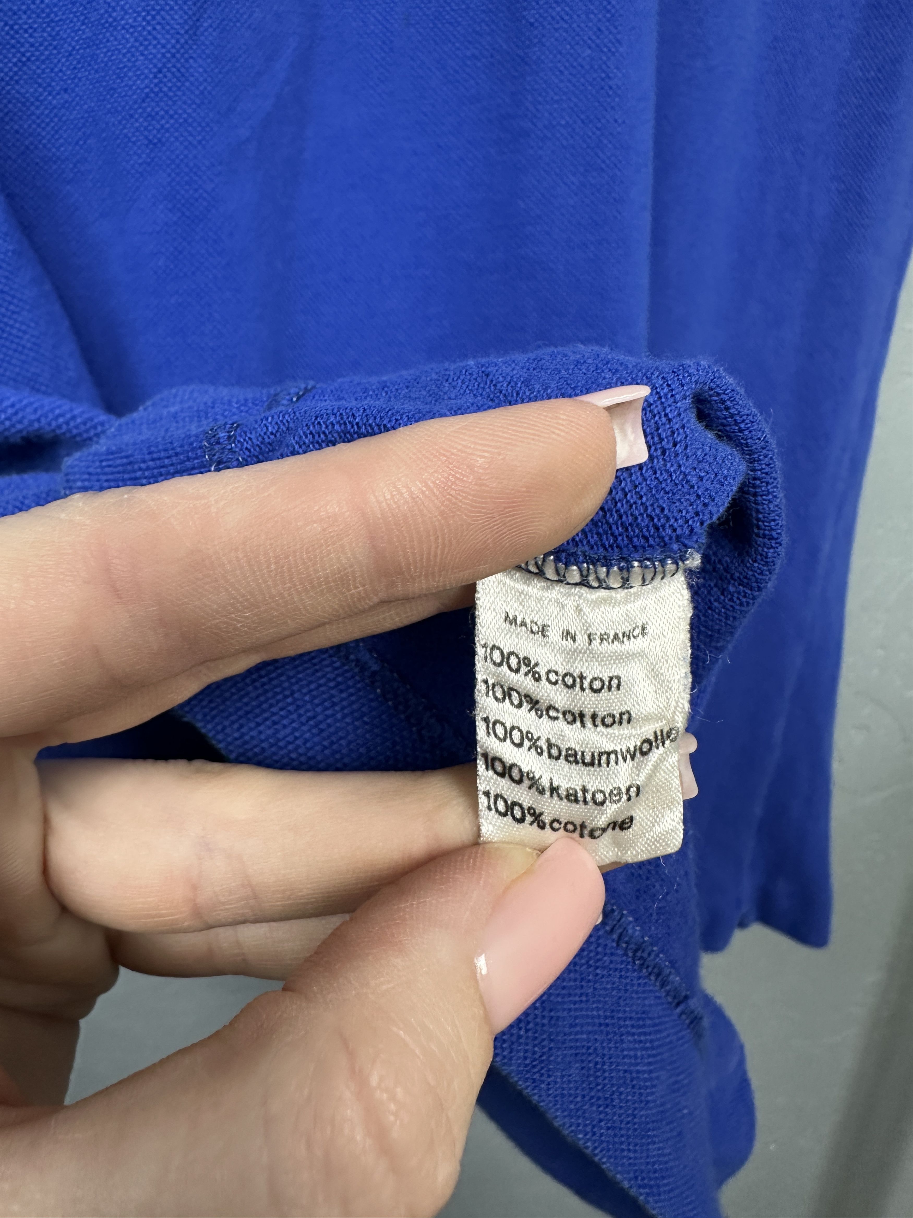 Lacoste Lacoste Vintage Mens Polo Shirt Made in France Size US M / EU 48-50 / 2 - 7 Thumbnail