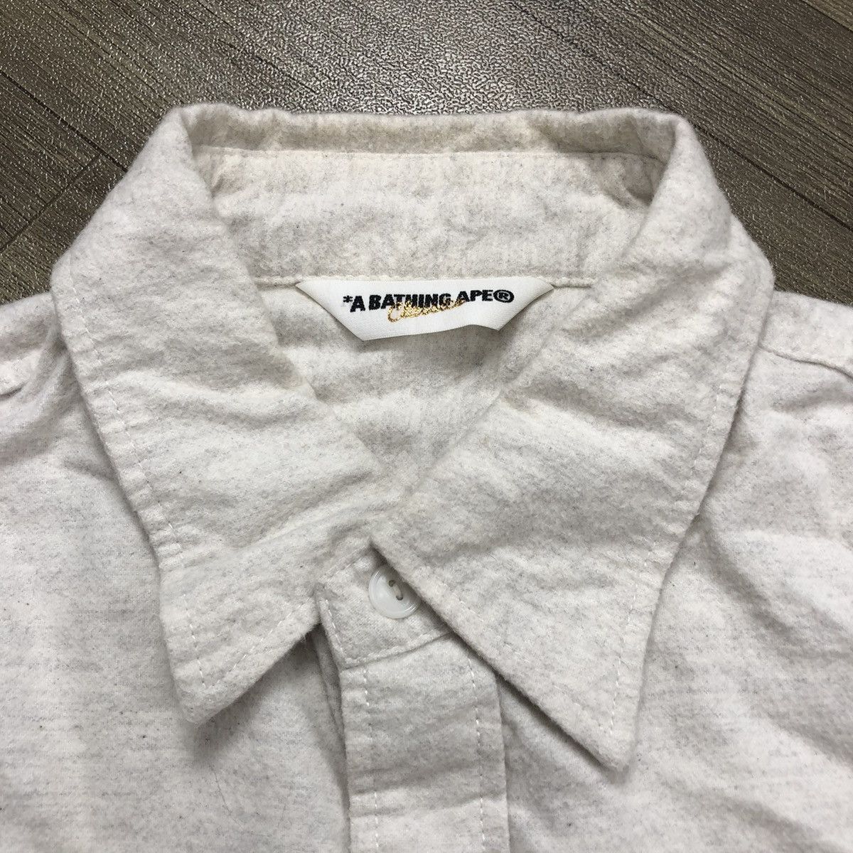 Bape × Japanese Brand 2000s A Bathing Ape Bape Double Pocket Flannel Shirt Size US L / EU 52-54 / 3 - 4 Thumbnail