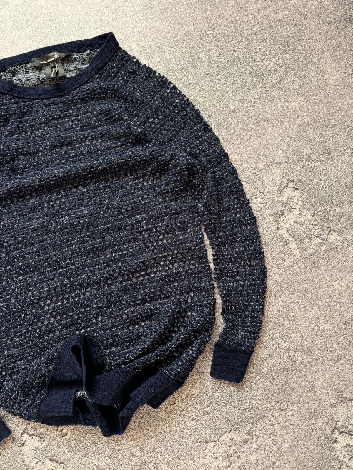 Isabel Marant × Isabel Marant Etoile Isabel Marant 1 mesh long sleeve top shirt jumper knit Size S / US 4 / IT 40 - 3 Thumbnail