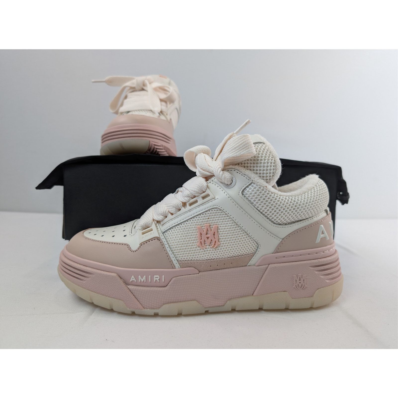 Amiri o1rshd1 MA-1 Runner Sneakers in Pale Peach Size US 6 / IT 36 - 17 Thumbnail