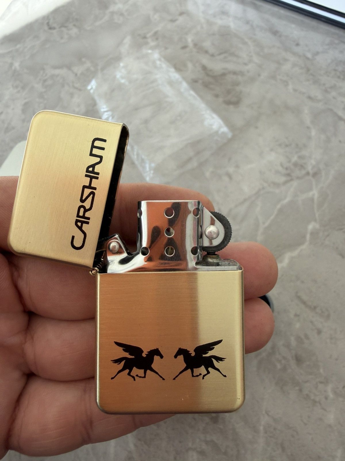 Daniel Arsham Daniel Arsham - Carsham Zippo Tight lighter for Comolexcon Size ONE SIZE - 2 Thumbnail