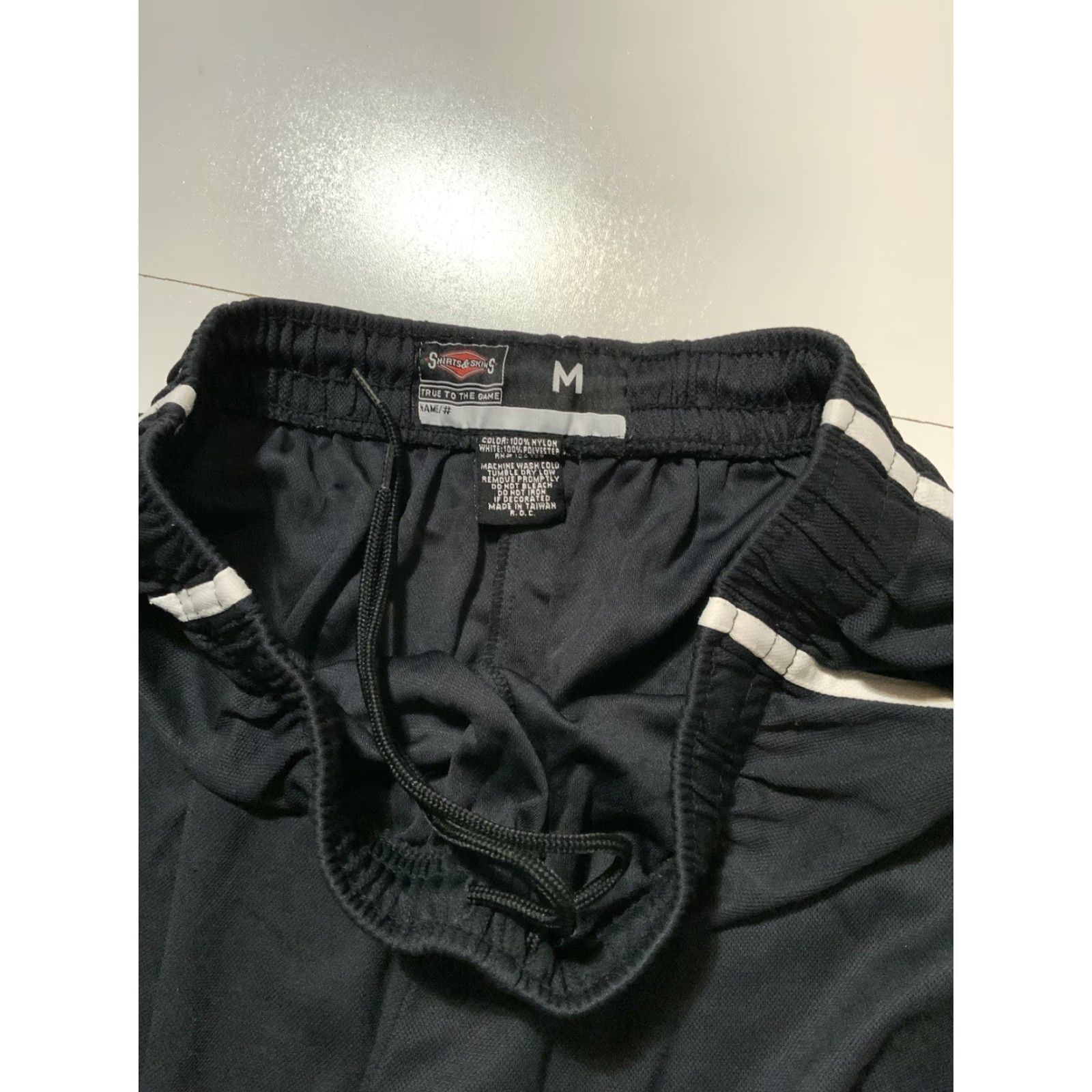 Reebok VINTAGE Reebok Shirts & Skins Create N’ Finish Basketball 8” Shorts Sz. M Black Mens Athletic Activewear 2000s Size US M / EU 48-50 / 2 - 7 Thumbnail
