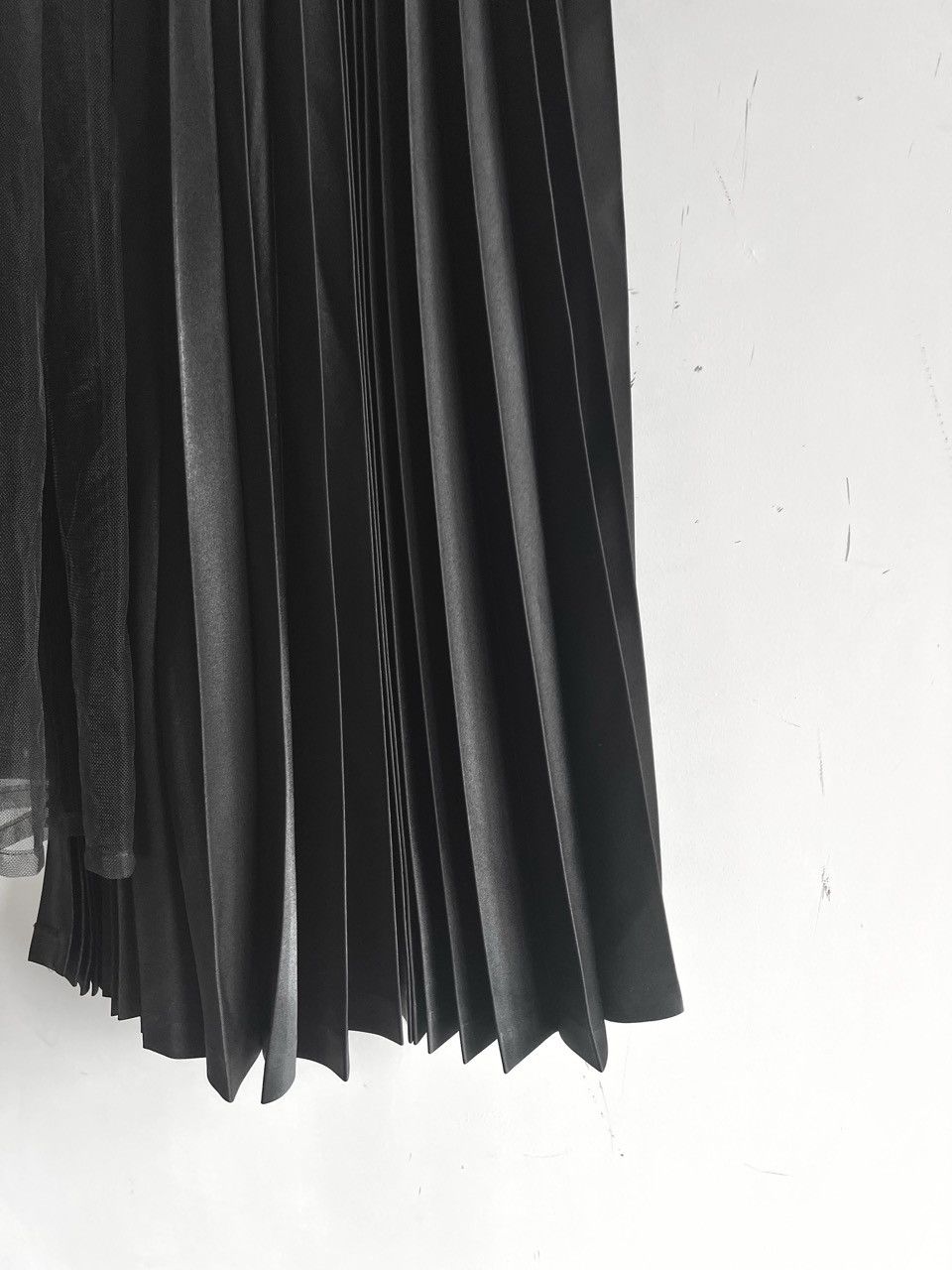 Comme des Garcons Comme des Garçons Noir Kei Ninomiya Sheer Tulle Pleat Skirt Size 25" / US 0 / IT 36 - 5 Thumbnail