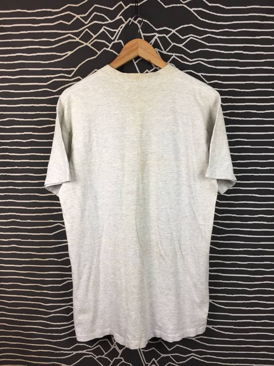 Lee Vtg 90s Lee Heritage Logo Single Stitch Heather Grey Tee Size US L / EU 52-54 / 3 - 8 Thumbnail