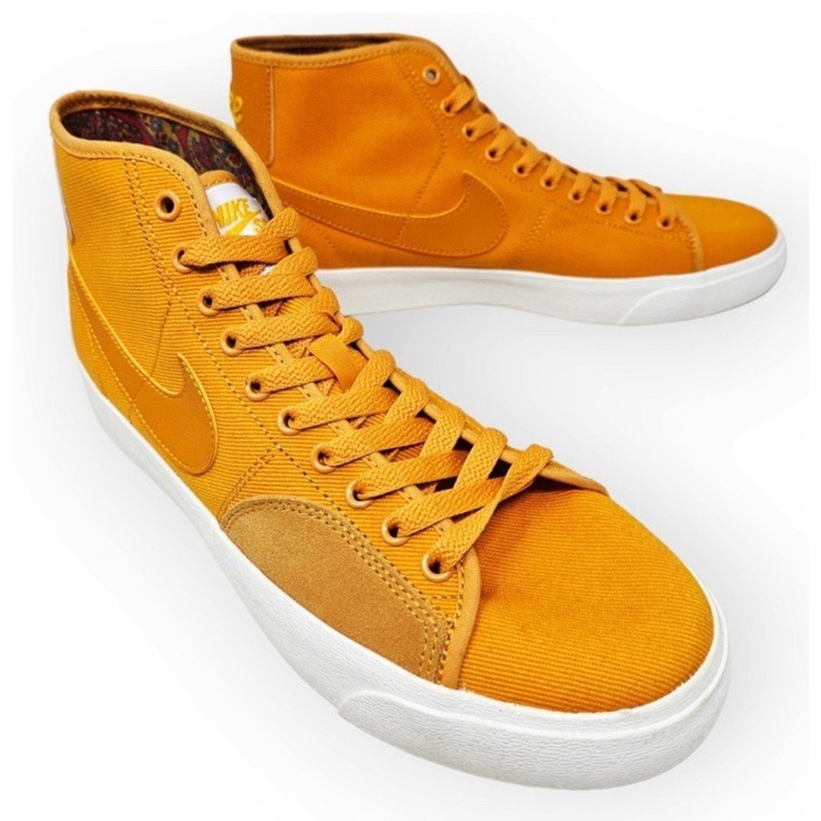 Nike NIKE SB BLZR Court Mid Premium Light Curry/Sail Skate Shoes Size US 10 / EU 43 - 1 Thumbnail