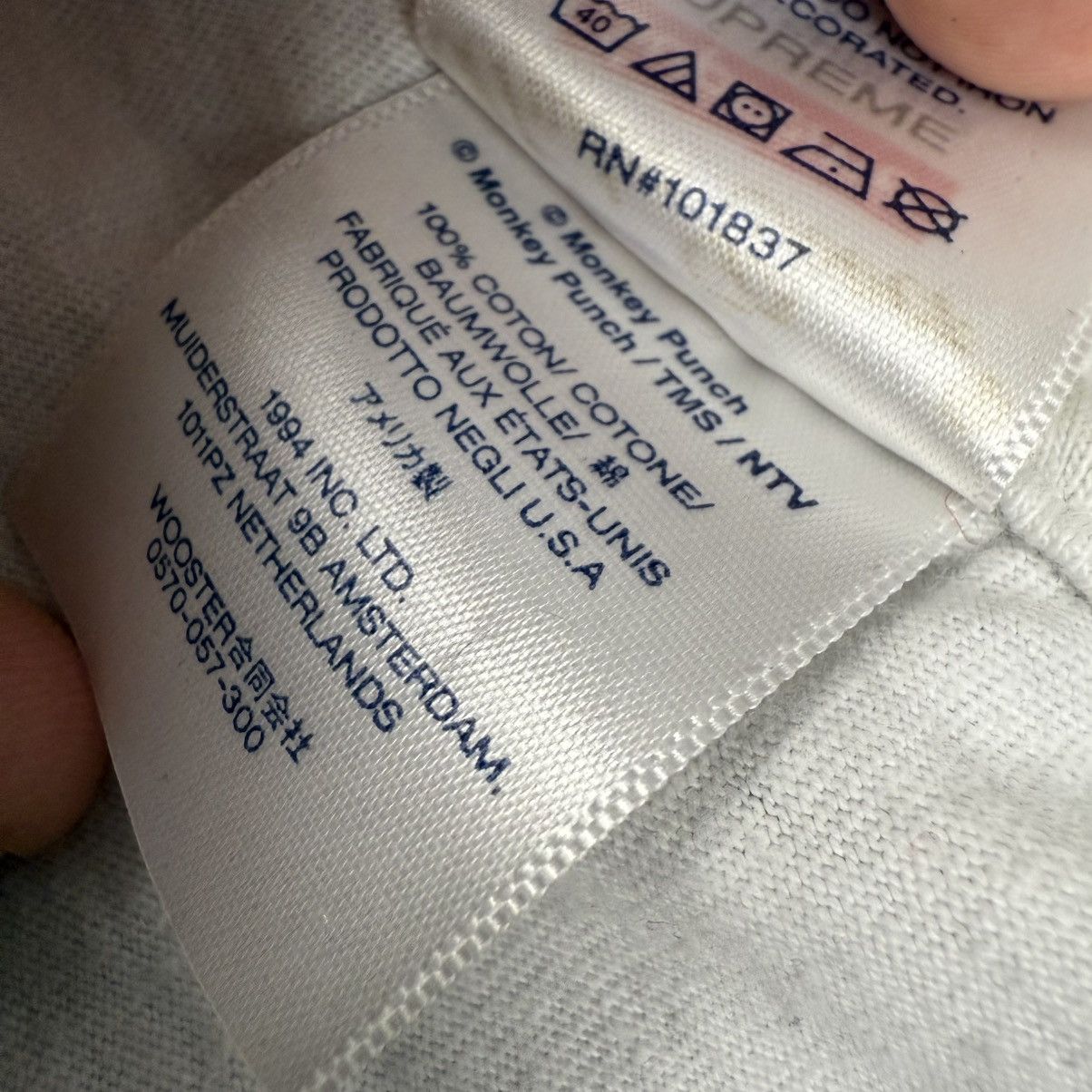 Supreme Supreme & UNDERCOVER Lupin ‘White’ T-Shirt Size US L / EU 52-54 / 3 - 5 Thumbnail