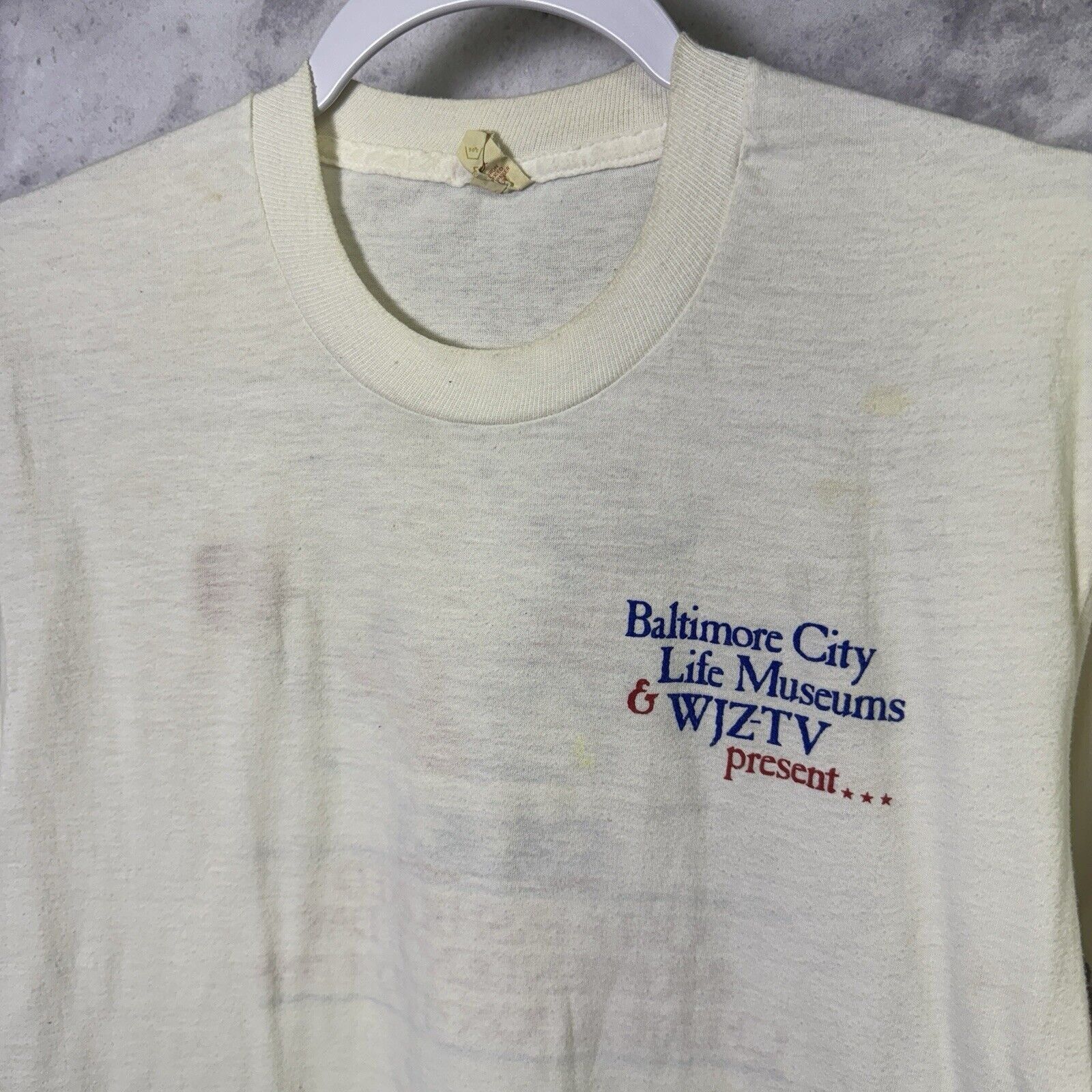 Vintage Vintage 80s Independent Day Celebration T Shirt Mens Large W Size US L / EU 52-54 / 3 - 4 Thumbnail