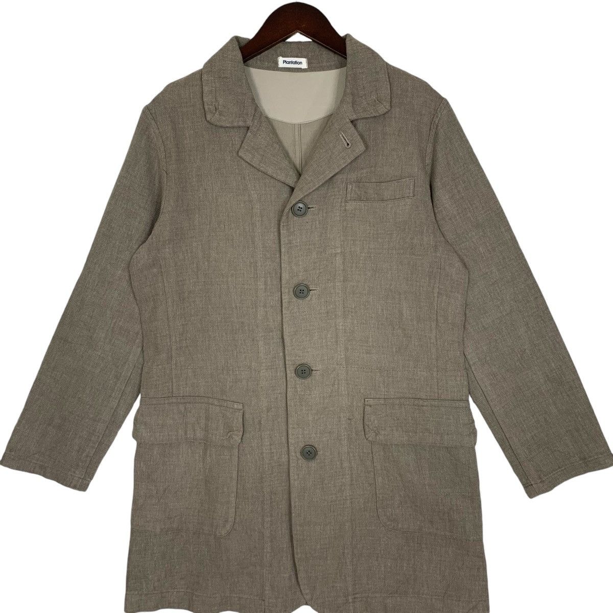 Designer Issey Miyake Plantation Designer JapaneseBrand LongJacket Size M / US 6-8 / IT 42-44 - 2 Thumbnail