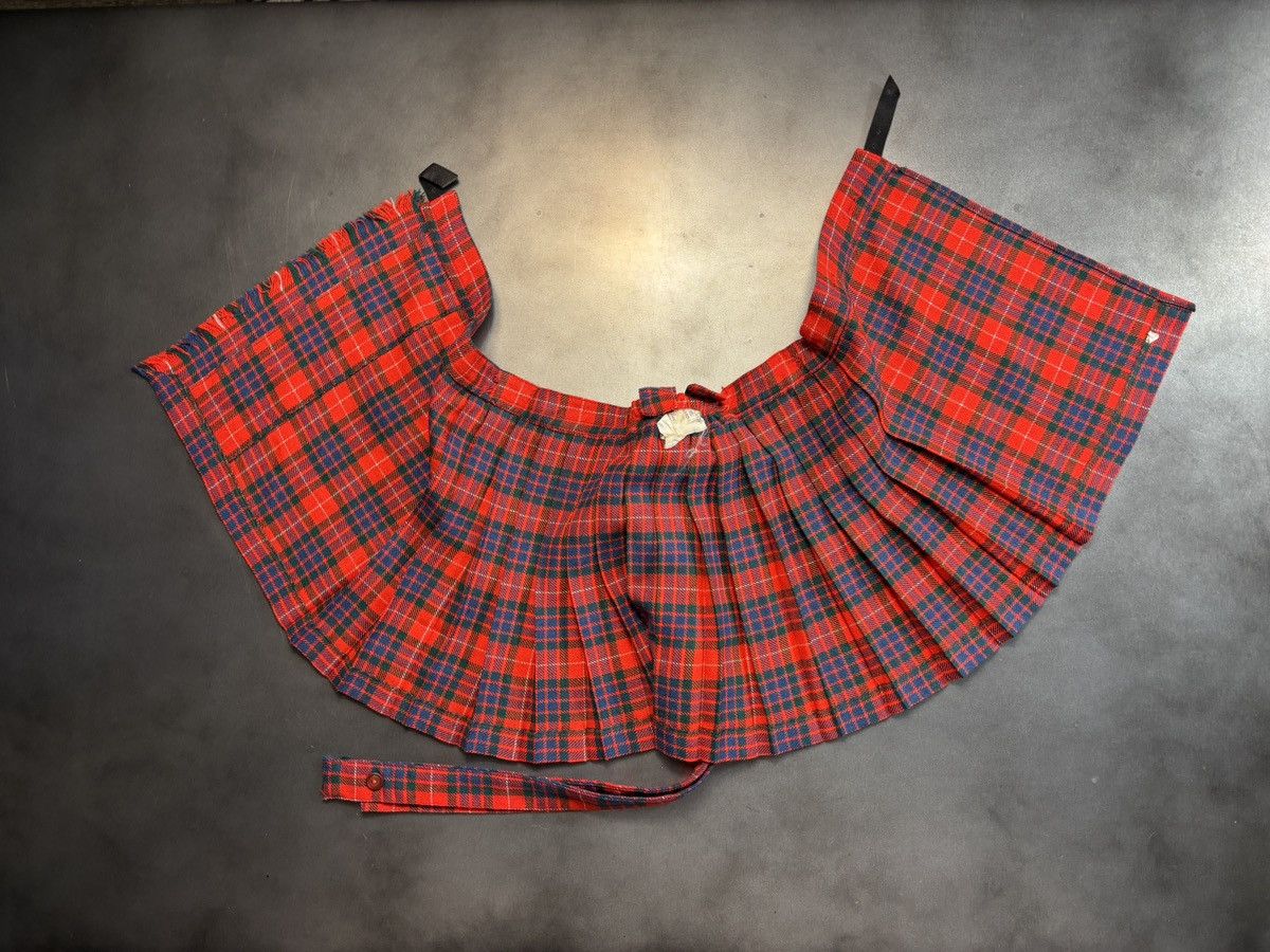 Eaton × Vintage True Vintage Pleated Mini Skirt School Uniform 1950s 1960s Size 22" - 4 Thumbnail