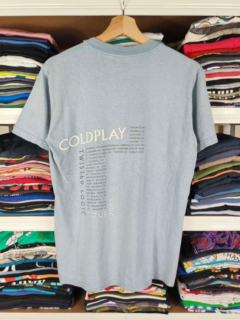 Band Tees Vintage Coldplay Tour 2005 Size US XS / EU 42 / 0 - 4 Thumbnail