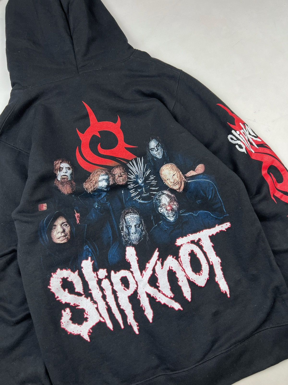Band Tees Vintage Slipknot All Hope Is Gone Zip Up Hoodie Size US M / EU 48-50 / 2 - 9 Thumbnail