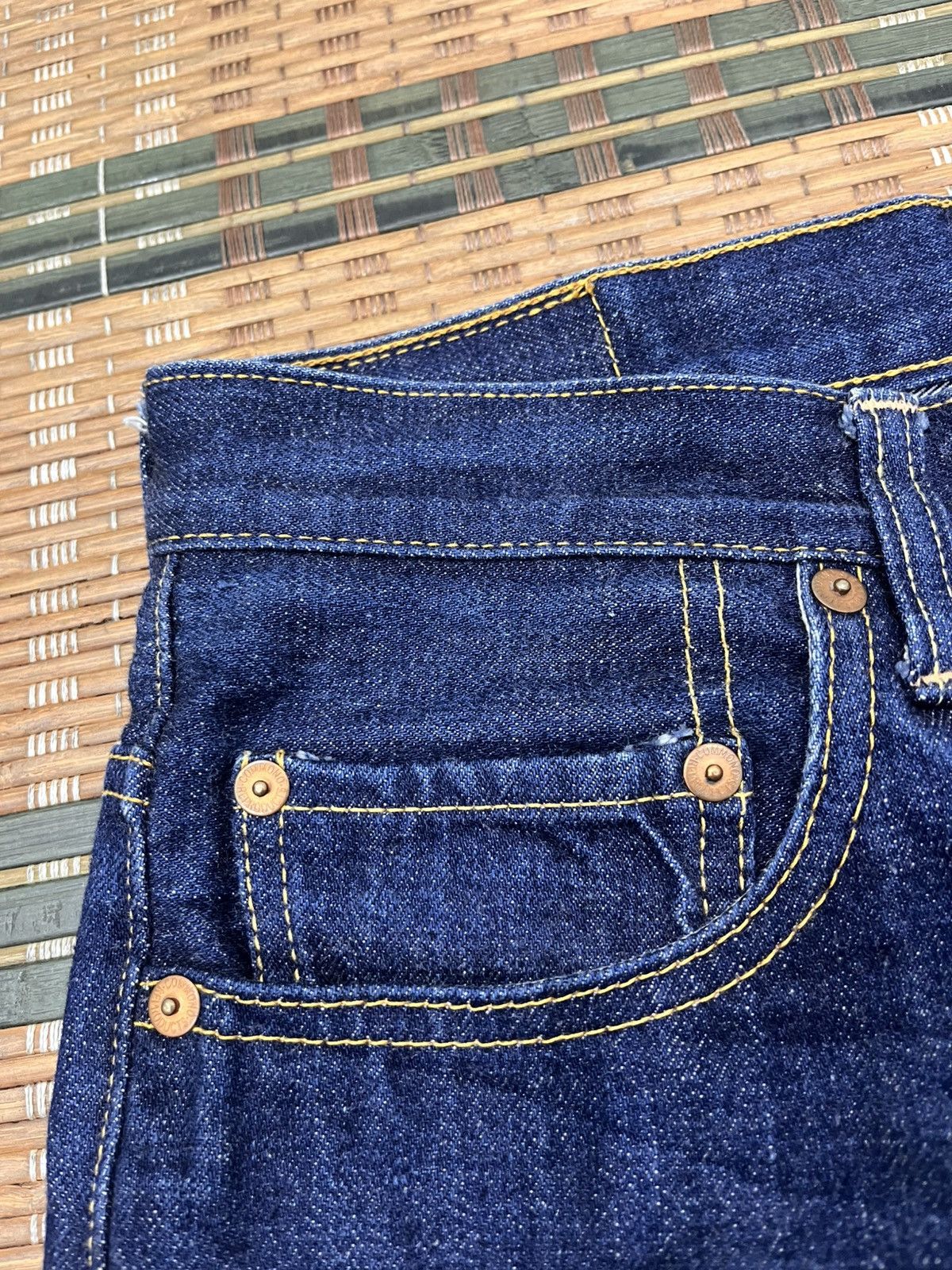 Ooe Yofukuten OOE YOFUKUTEN & CO CR17 Blue Denim Size US 28 / EU 44 - 5 Thumbnail