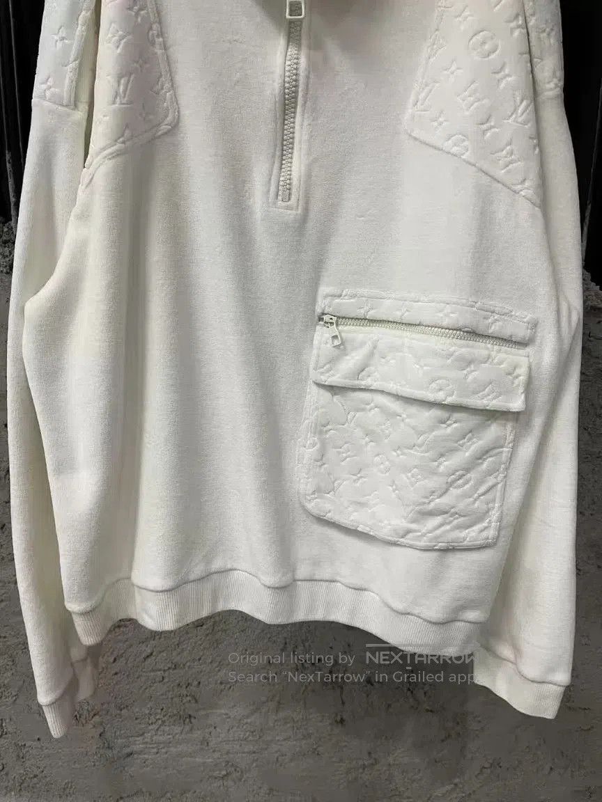 Louis Vuitton Louis Vuitton Velvet Embossed Monogram Half. Size US L / EU 52-54 / 3 - 4 Thumbnail