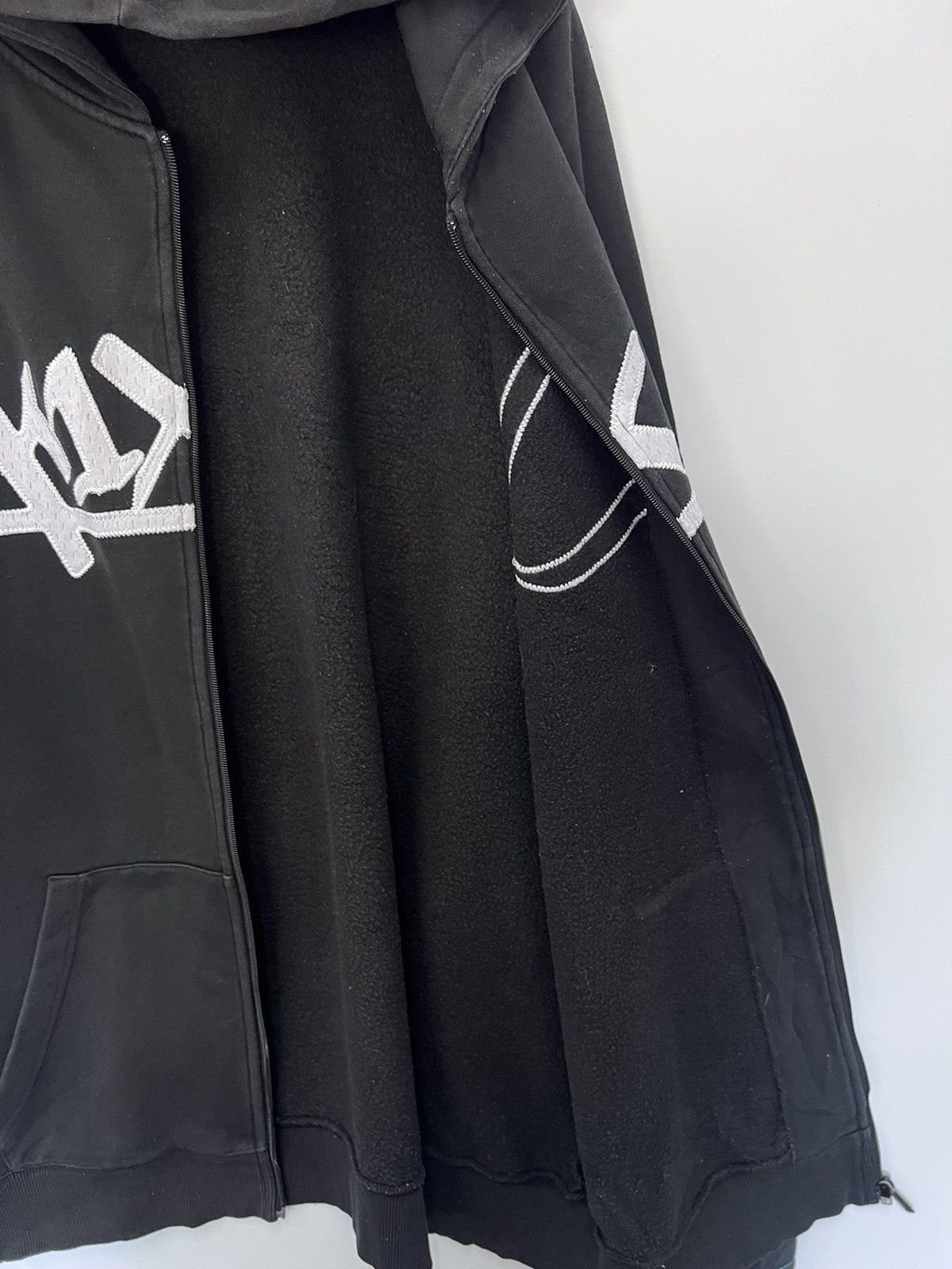 Japanese Brand 🔥 K1X japanese Streetwear black hoodie zipper - 2XL Size US L / EU 52-54 / 3 - 7 Thumbnail