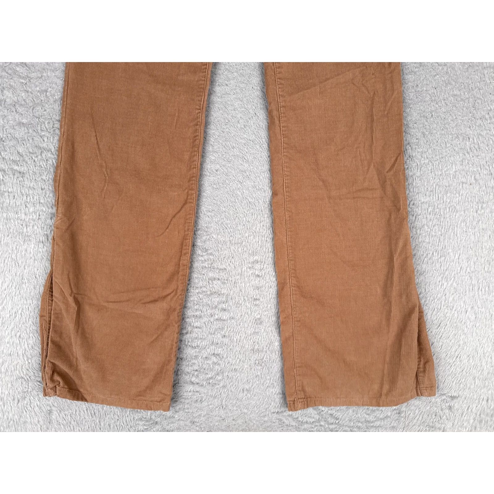 Vintage Rubbish Khakis Jeans Juniors 0 Brown Mid Rise Corduroy 27x31 Pockets Casual Vintage: No Heritage 90s Girls Girls? Size 25" / US 0 / IT 36 - 2 Thumbnail