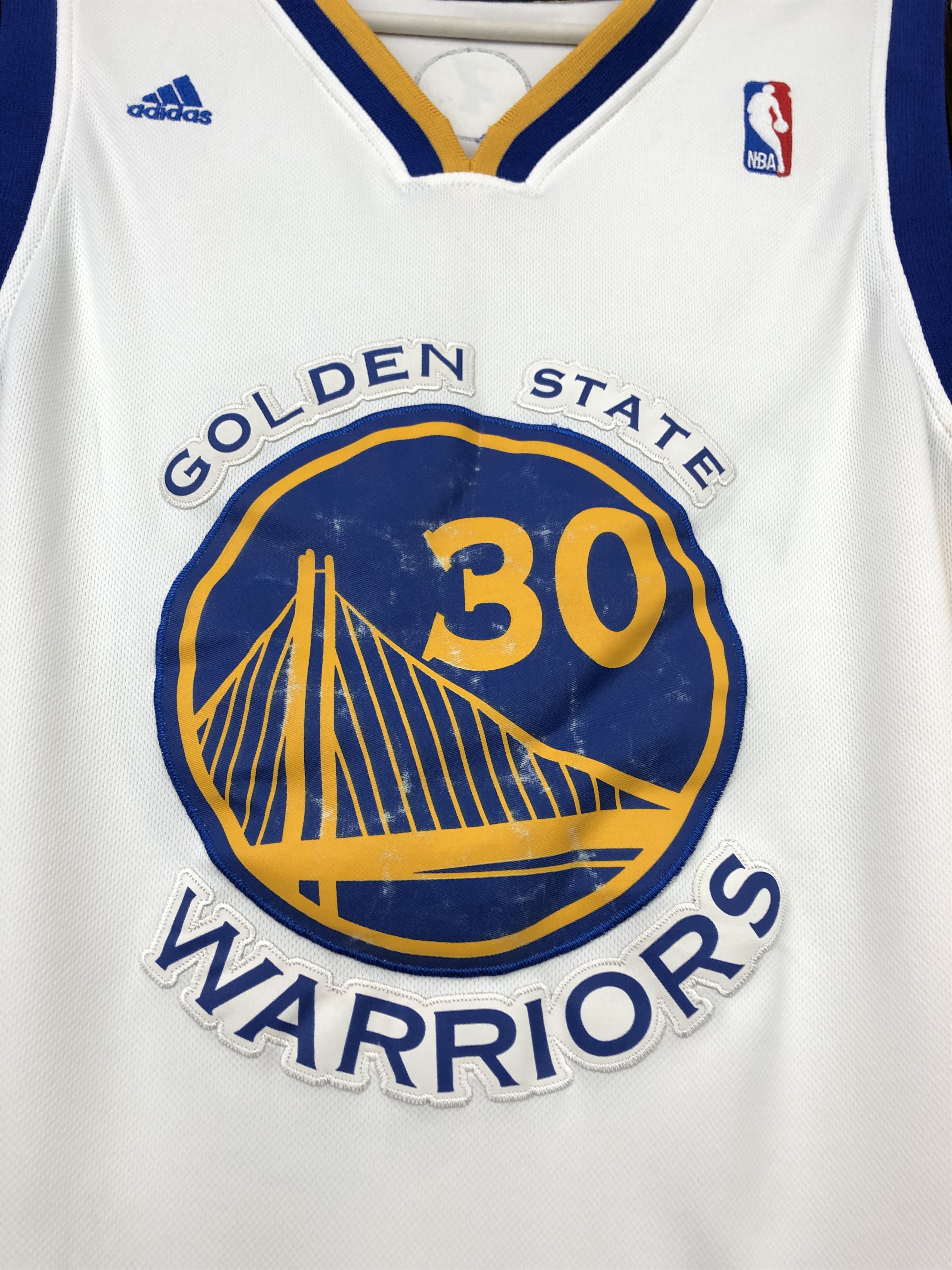 Adidas Golden State Warriors NBA #30 Curry Jersey Mens Tee Size US M / EU 48-50 / 2 - 5 Thumbnail