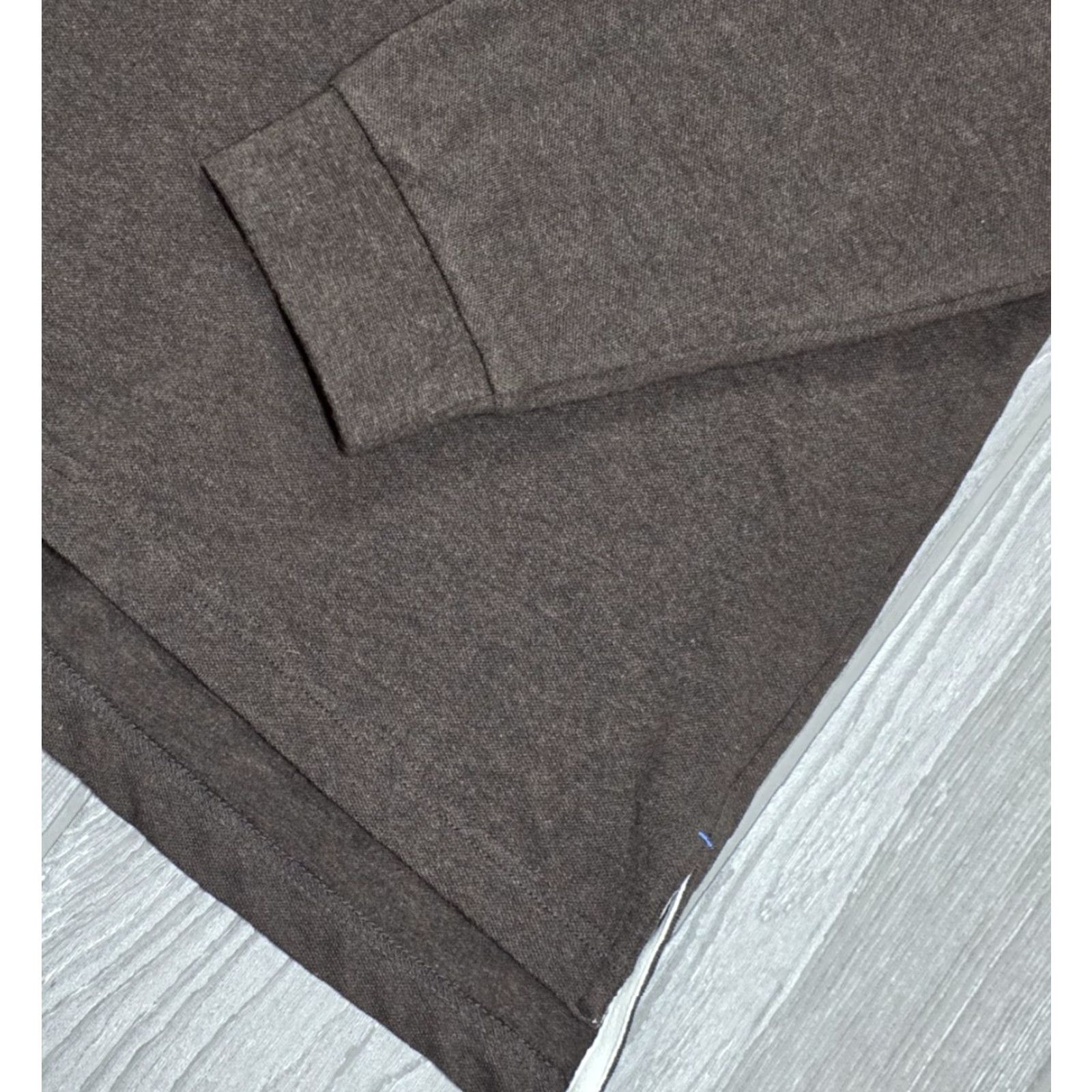 Southern Tide Southern Tide Polo Shirt XL Brown Long Sleeve Mens Heathered Polo Cotton Size US XL / EU 56 / 4 - 6 Thumbnail