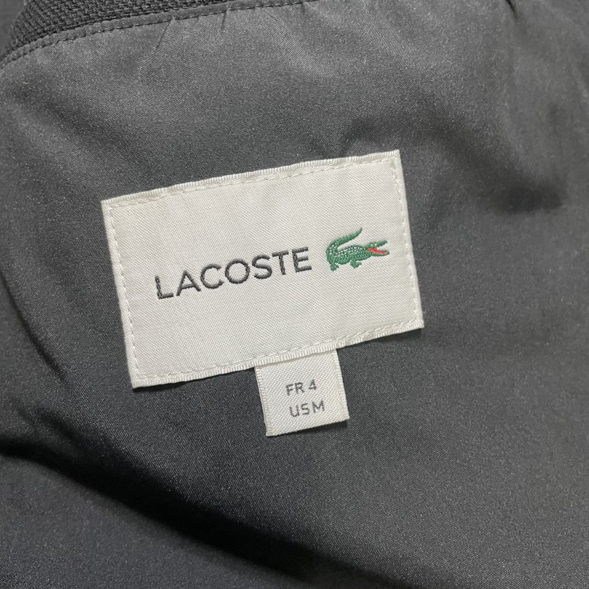 Lacoste Lacoste Black Neoprene Bomber Jacket Men Minimalist Techwear Size US M / EU 48-50 / 2 - 6 Thumbnail