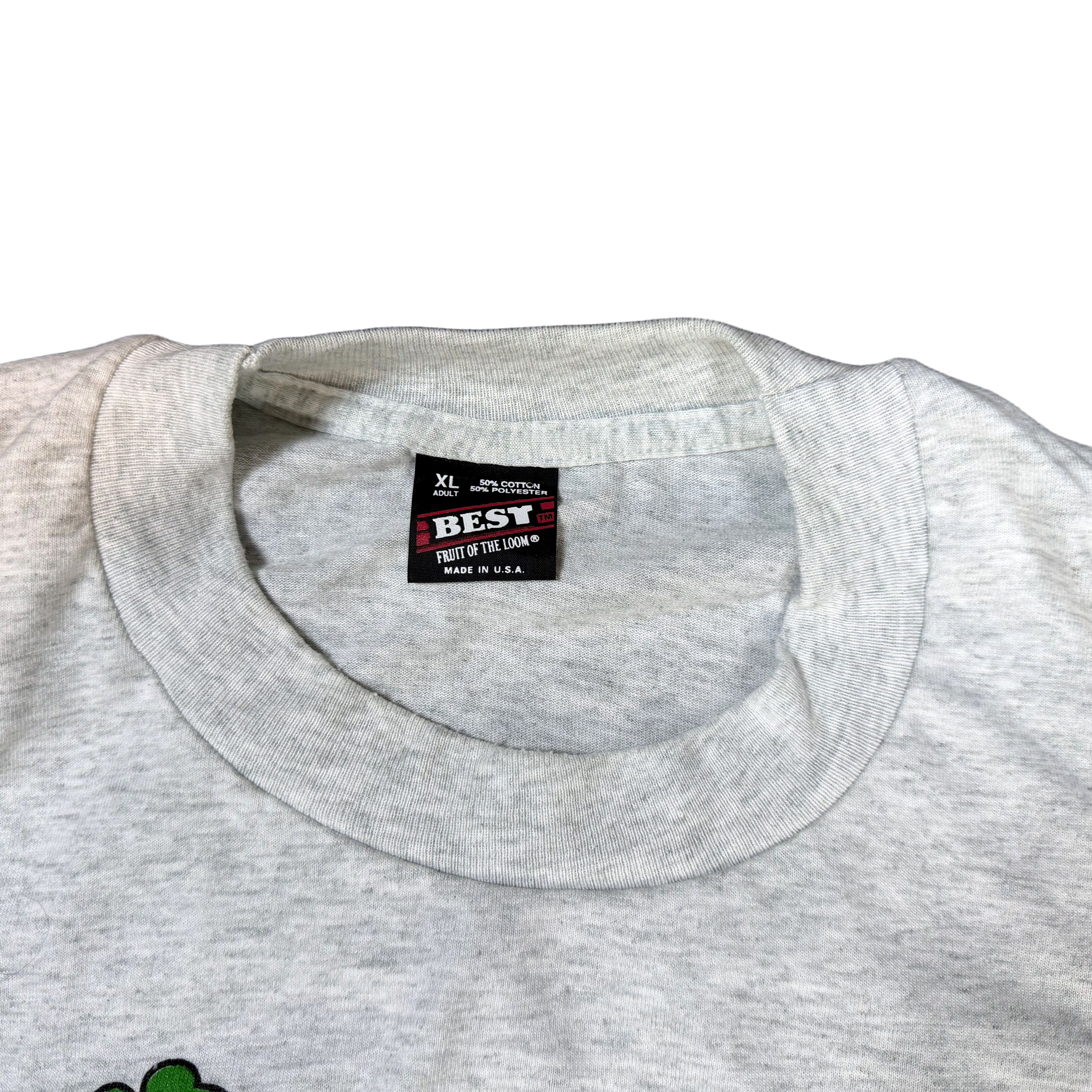 Vintage Vintage Single Stitch Shamrocks 1993 Tee Shirt XL Size US XL / EU 56 / 4 - 6 Thumbnail