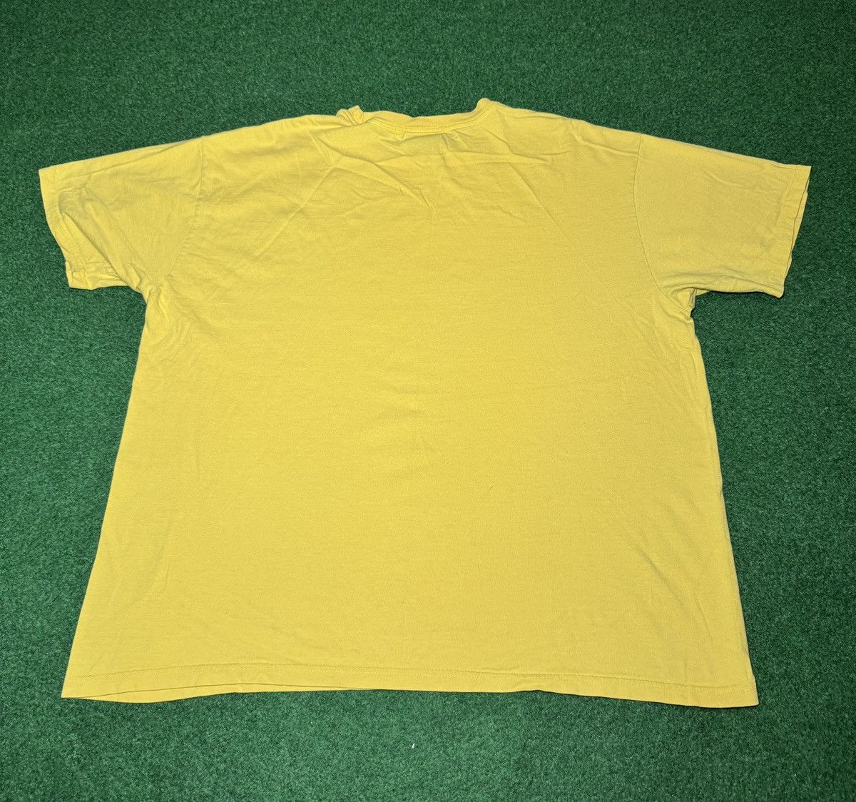 Polo Ralph Lauren Vintage Polo Sport Ralph Lauren Relaxed Boxy Yellow T Shirt Size US XL / EU 56 / 4 - 4 Thumbnail