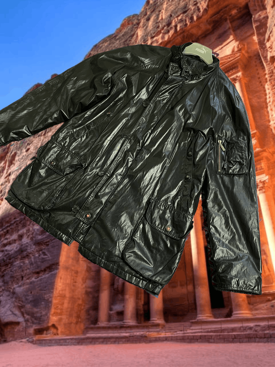 Barbour × Tokito Spey Fishing Jacket Barbour 🔥Barbour TOKITO “Spey Fishing” Waxed Utility Jacket