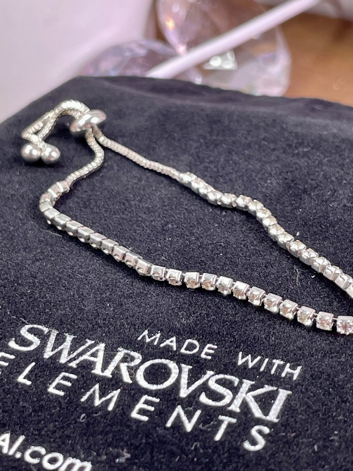 Swarovski GORGEOUS SWAROVSKI BOLO BRACELET.. Platinum Size ONE SIZE - 2 Thumbnail