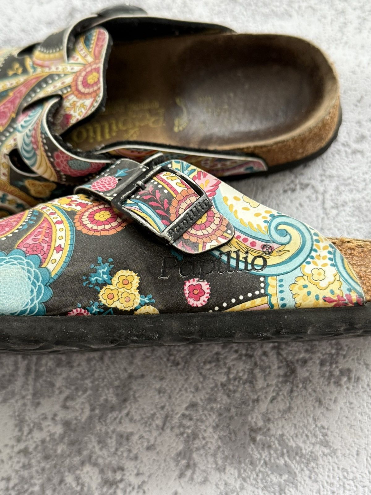 Birkenstock × Vintage Vintage Birkenstock Boston x Papillio Sandals Size US 8 / IT 38 - 4 Thumbnail