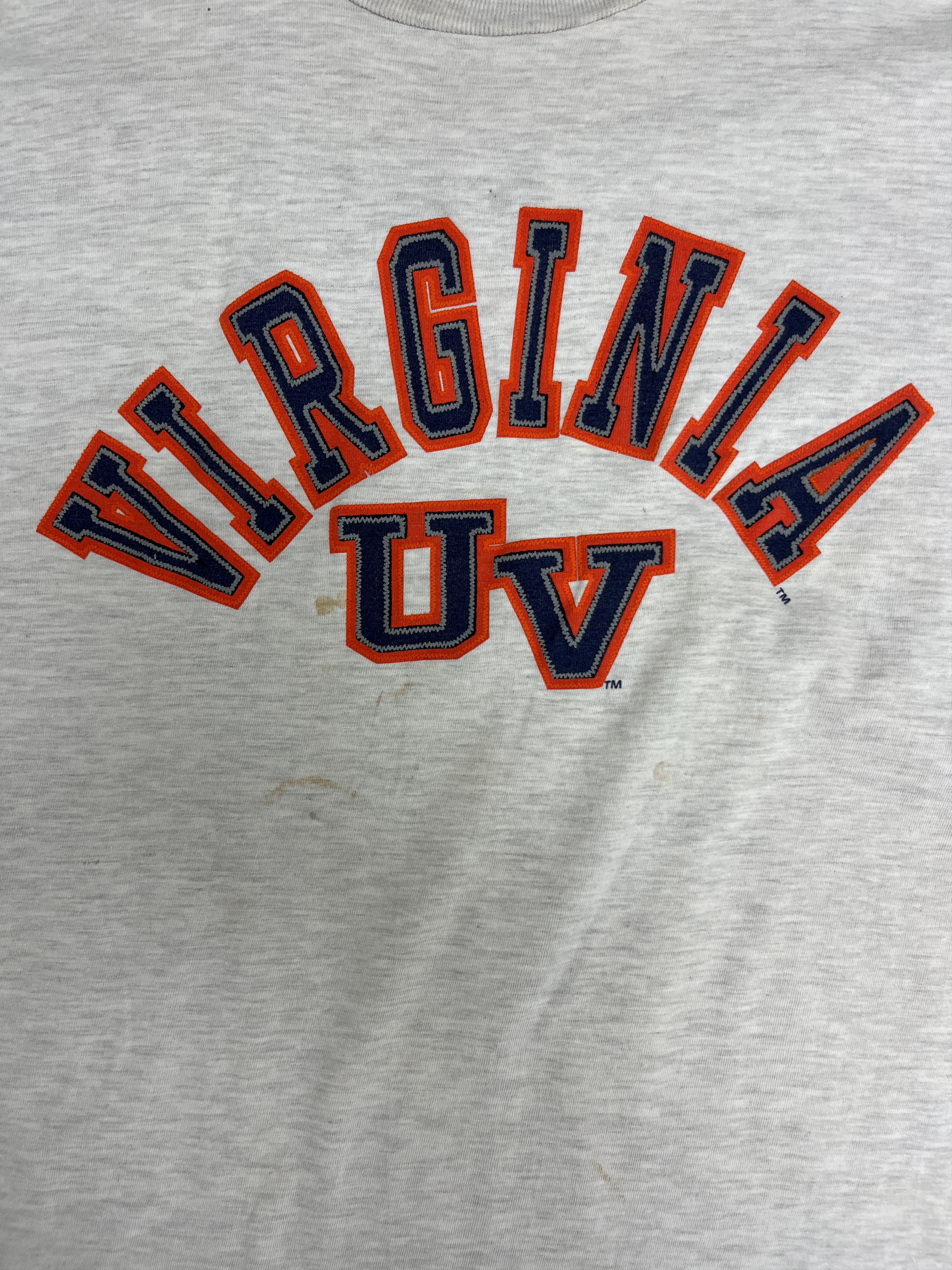 Nike × Vintage Virginia Cavaliers Vintage Grey T-Shirt Tee Size US XXL / EU 58 / 5 - 2 Thumbnail