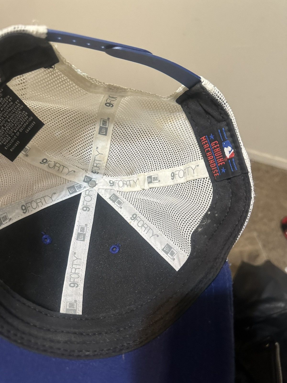 MLB Vintage MLB Texas Rangers “triple blue” hat 00s Size ONE SIZE - 8 Thumbnail