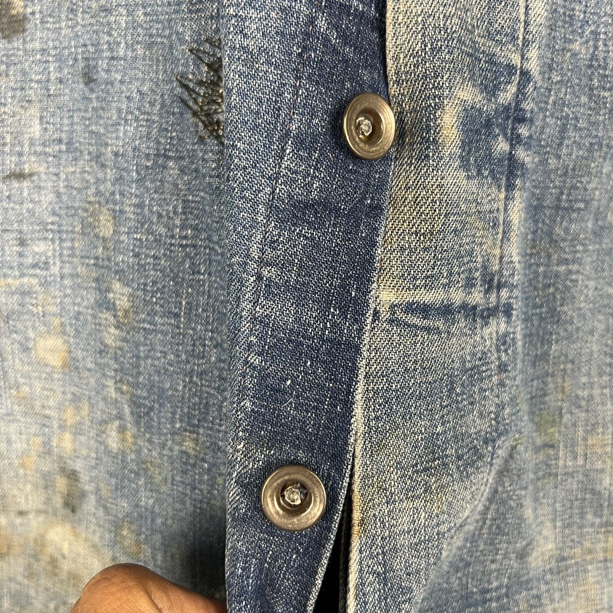 Vintage Vintage WWII Era Overalls Selvedge Patchwork Size US 36 / EU 52 - 18 Thumbnail