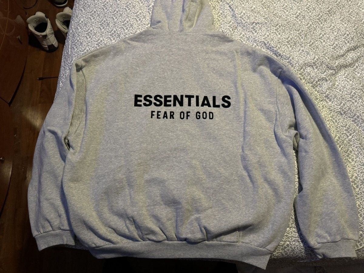 Essentials Essentials FOG FW24 Light Heather Gray Hoodie Size Medium Size US M / EU 48-50 / 2 - 2 Thumbnail