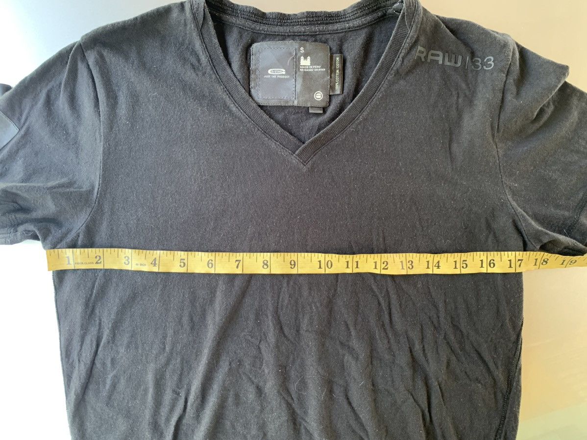 G-Star Hype G Star Raw Denim GS3301/QTY01 96 V Neck Tee T-shirt Size US S / EU 44-46 / 1 - 8 Thumbnail