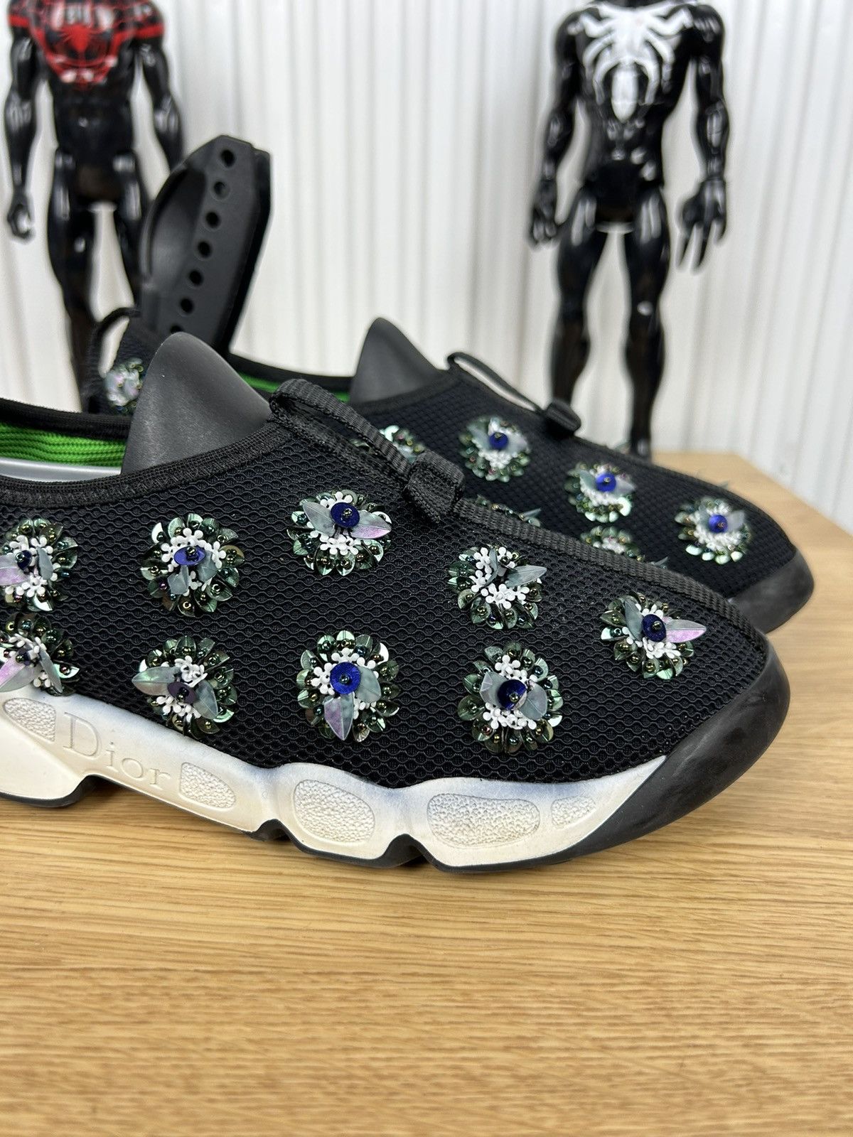 Dior Christian Dior Mesh Embellished sneaker Size US 6 / IT 36 - 3 Thumbnail